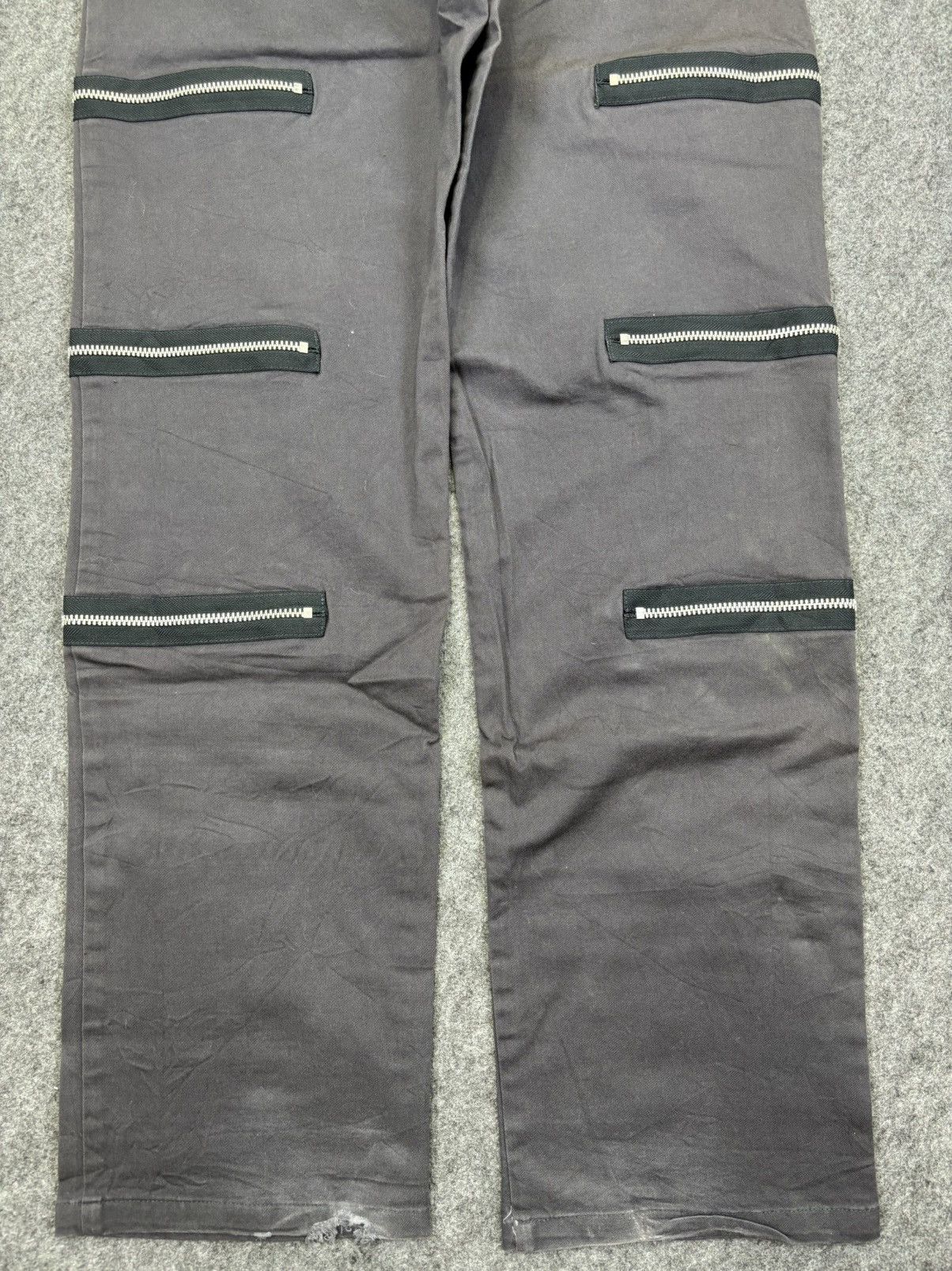 Japanese Brand 💥Punk💥SLASH NUMBER Japan MultiZippe Seditionaries Pant F728 Size US 30 / EU 46 - 13 Thumbnail