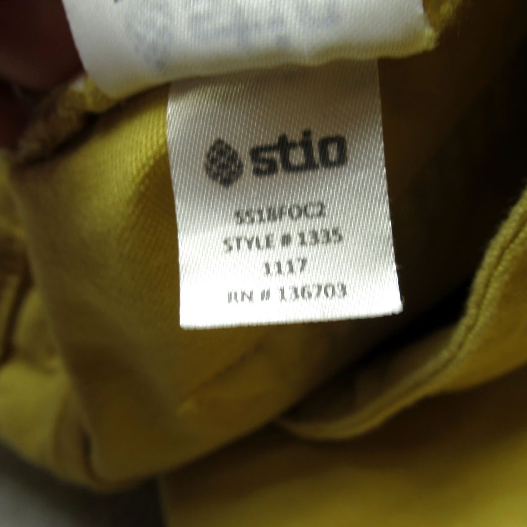 Vintage Stio Pants Womens 6 Yellow Canvas Stretch Straight Leg 30X28 Nylon? Size 28" / US 6 / IT 42 - 6 Thumbnail