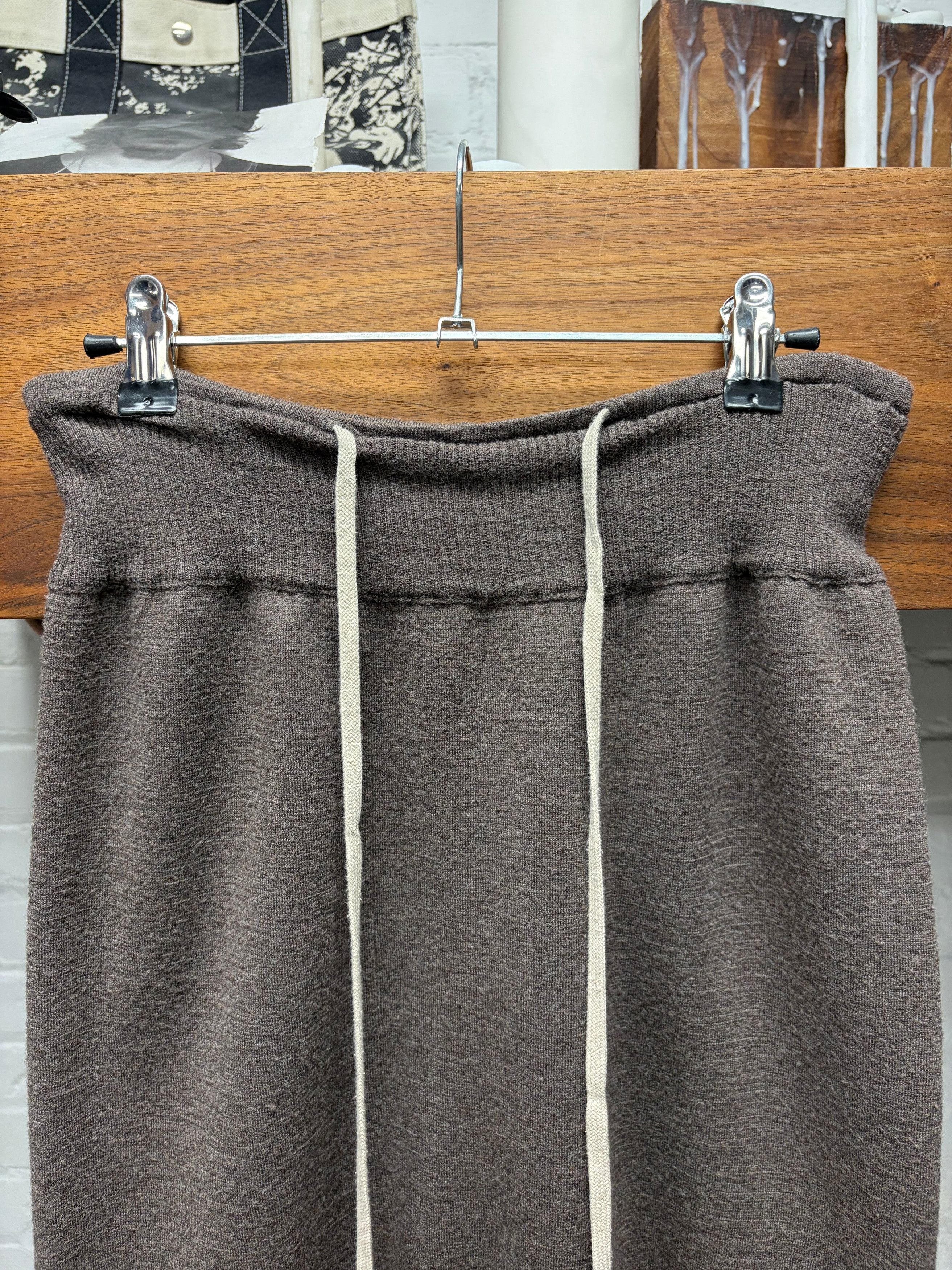 Rick Owens AW2016 Rick Owens ‘Mastadon’ Cashmere Dust Drop Crotch Shorts Size US 26 / EU 42 - 2 Thumbnail