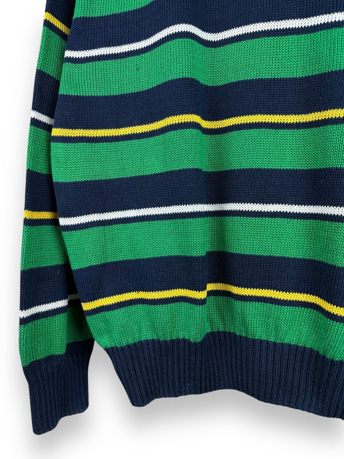Paul & Shark × Vintage Vintage Paul & Shark Yachting Striped Knit Sweater Size US XXL / EU 58 / 5 - 15 Thumbnail