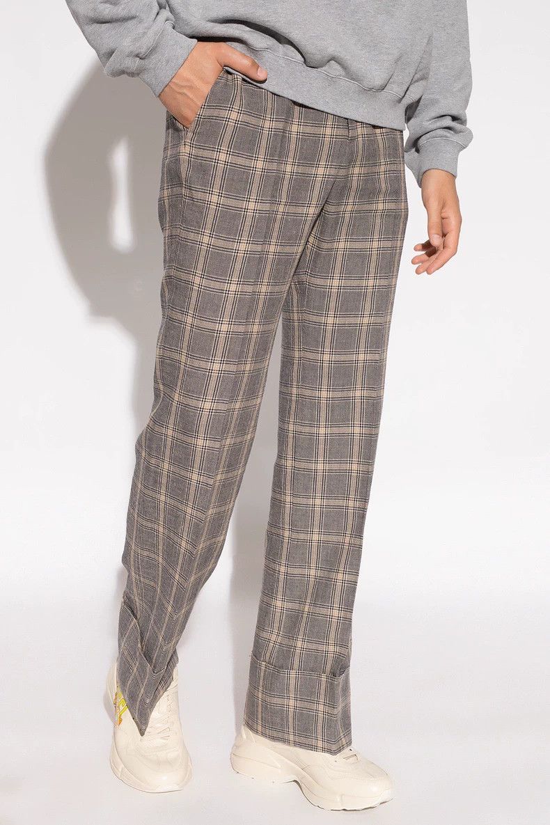 Gucci Gucci 1921 Series Green Label Western Trousers Casual Trous Size US 34 / EU 50 - 1 Thumbnail