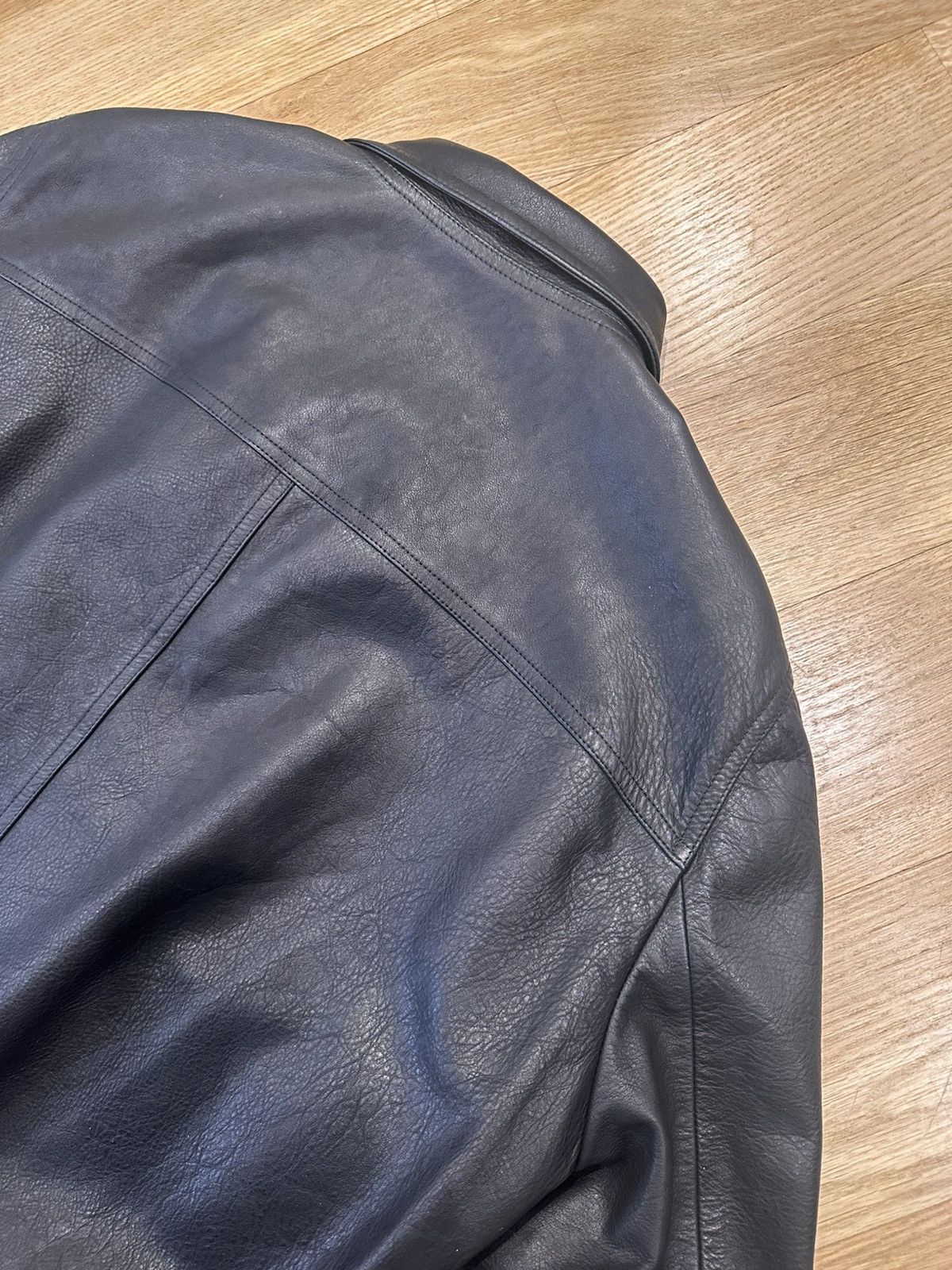 Rick Owens DIRT SS18 LEATHER JACKET SIZE 56 Size US XL / EU 56 / 4 - 13 Thumbnail