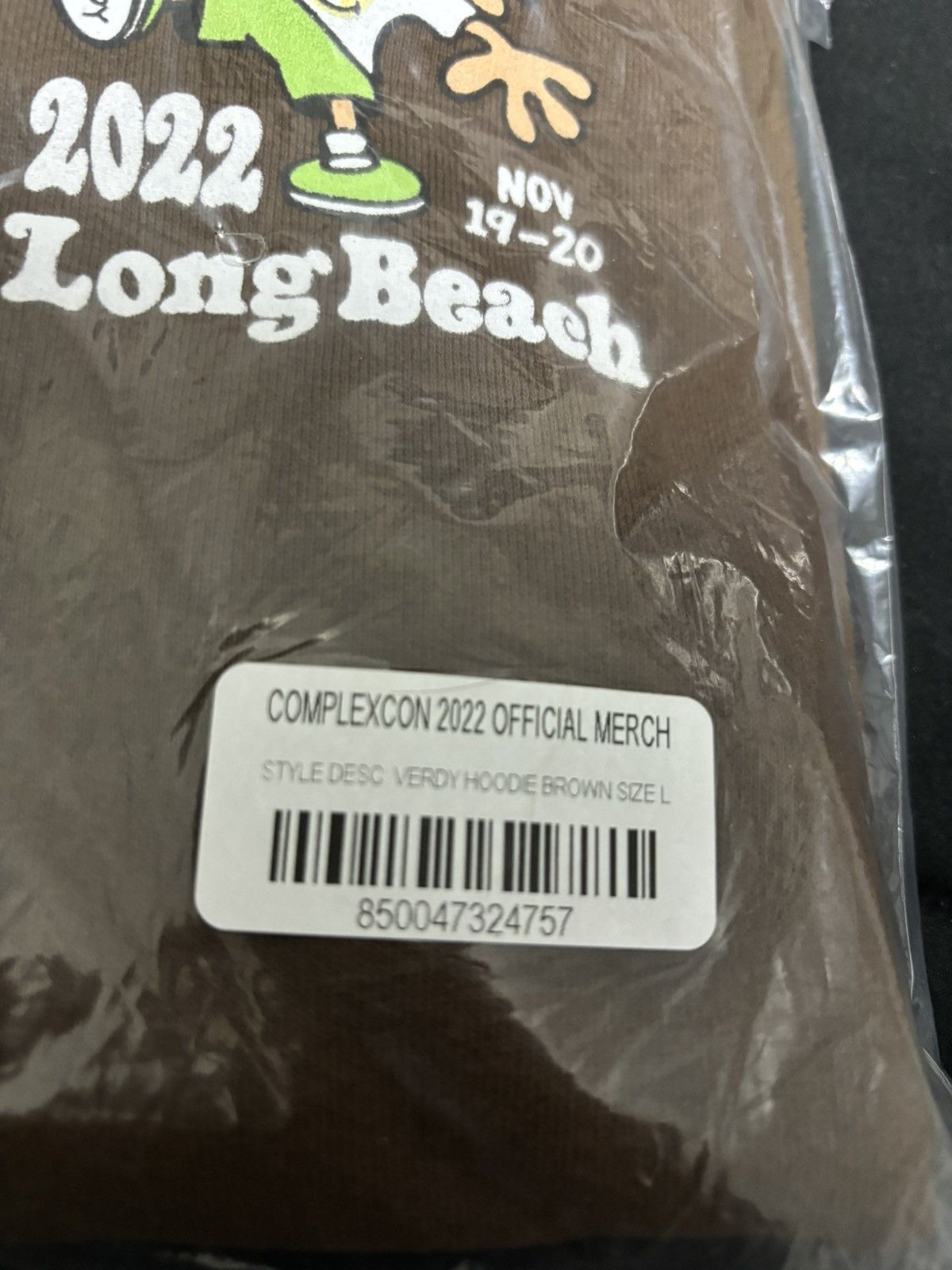 Complex × Designer DS SEALED Complexcon x Verdy Hoodie Brown Mocha Size US L / EU 52-54 / 3 - 3 Thumbnail