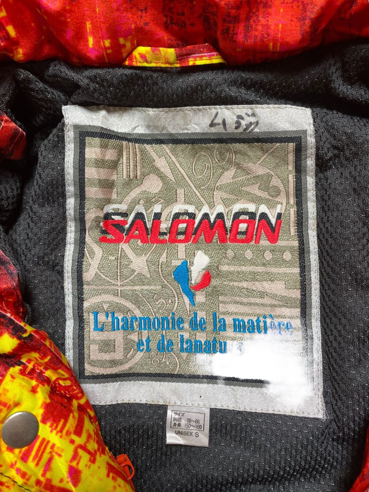 Vintage VINTAGE SOLOMON SKI JACKET COLOURFULL Size US XL / EU 56 / 4 - 8 Thumbnail