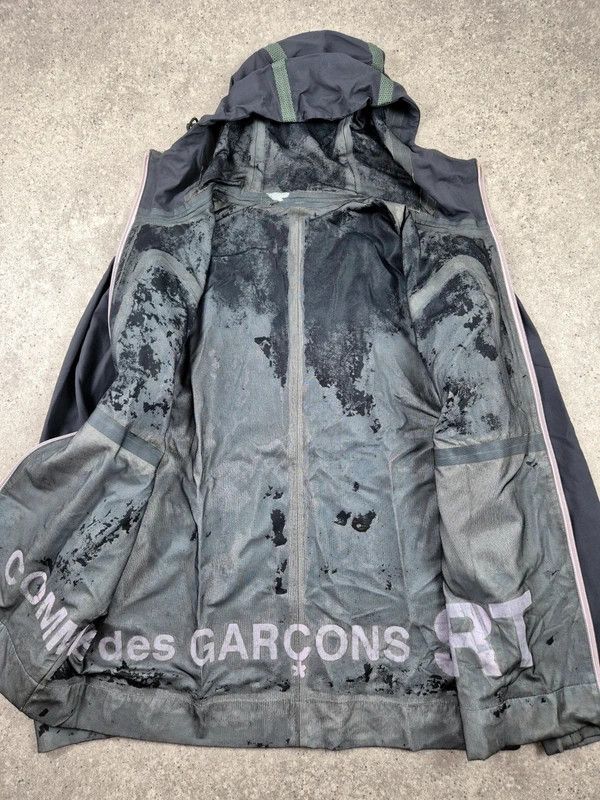 Comme des Garcons Comme Des Garçons Gray Technical Taped Seam Jacket Size M Size US M / EU 48-50 / 2 - 5 Thumbnail