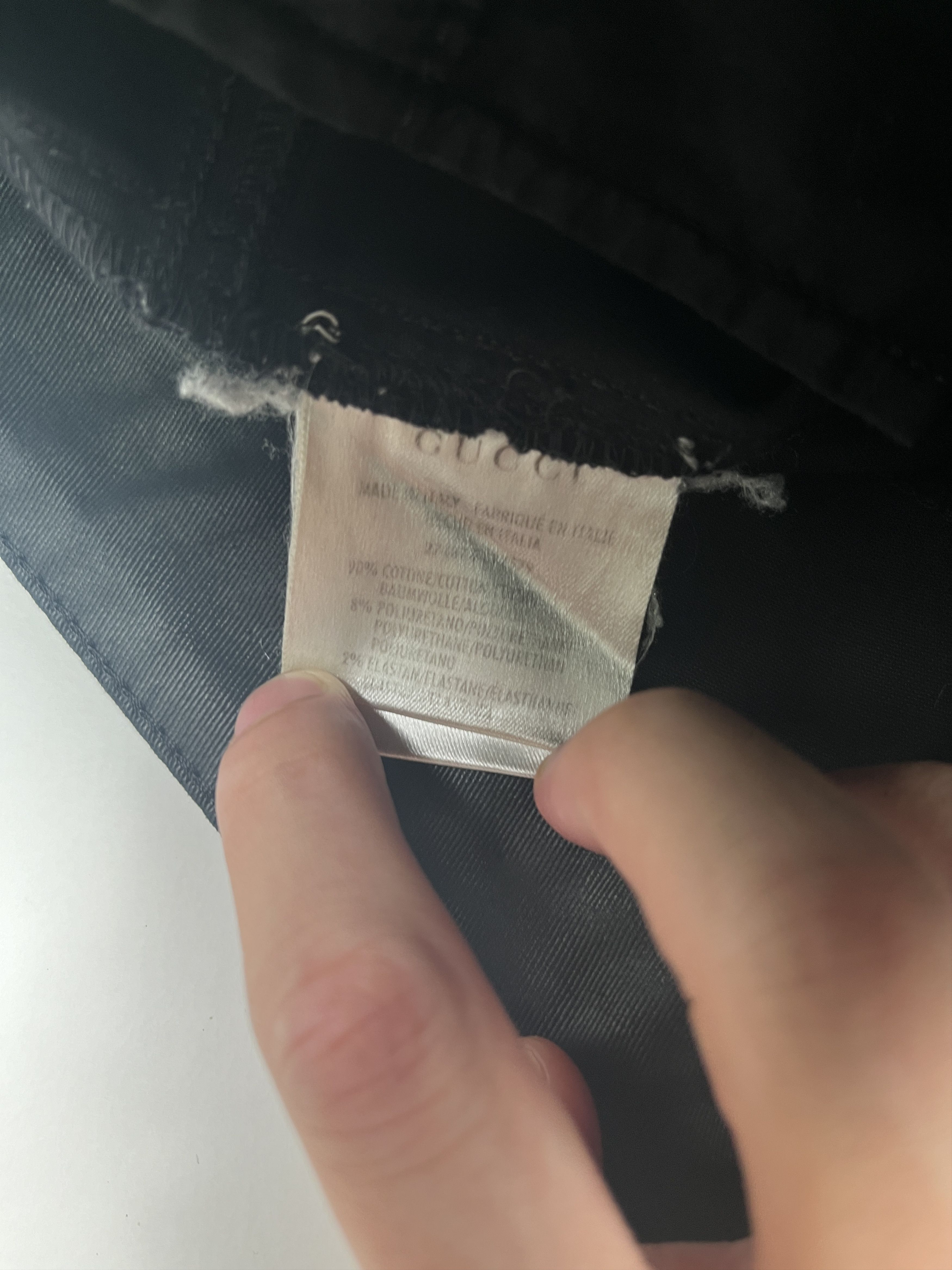 Gucci Gucci Black Biker Pants Size 26" / US 2 / IT 38 - 7 Thumbnail