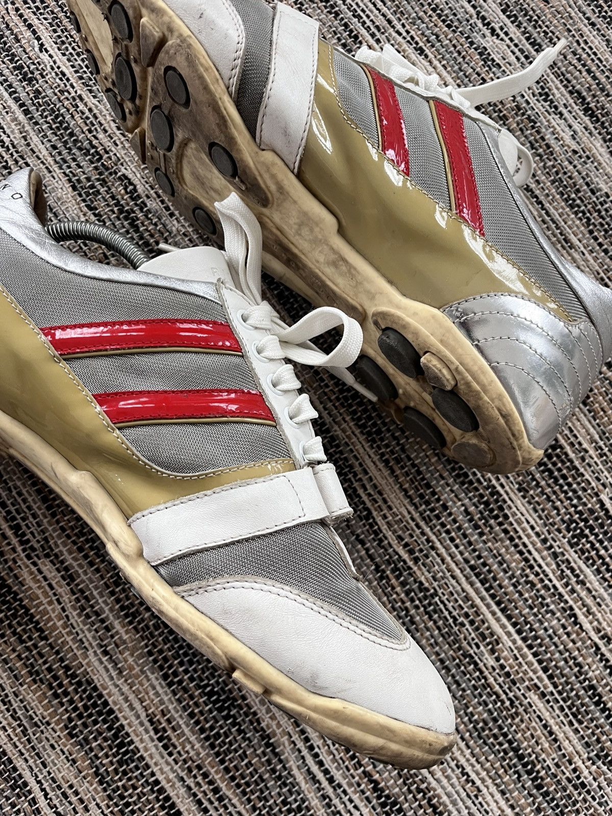 John Richmond Rare Vintage John Richmond White Leather Sportswear Sneakers Size US 9 / EU 42 - 9 Thumbnail