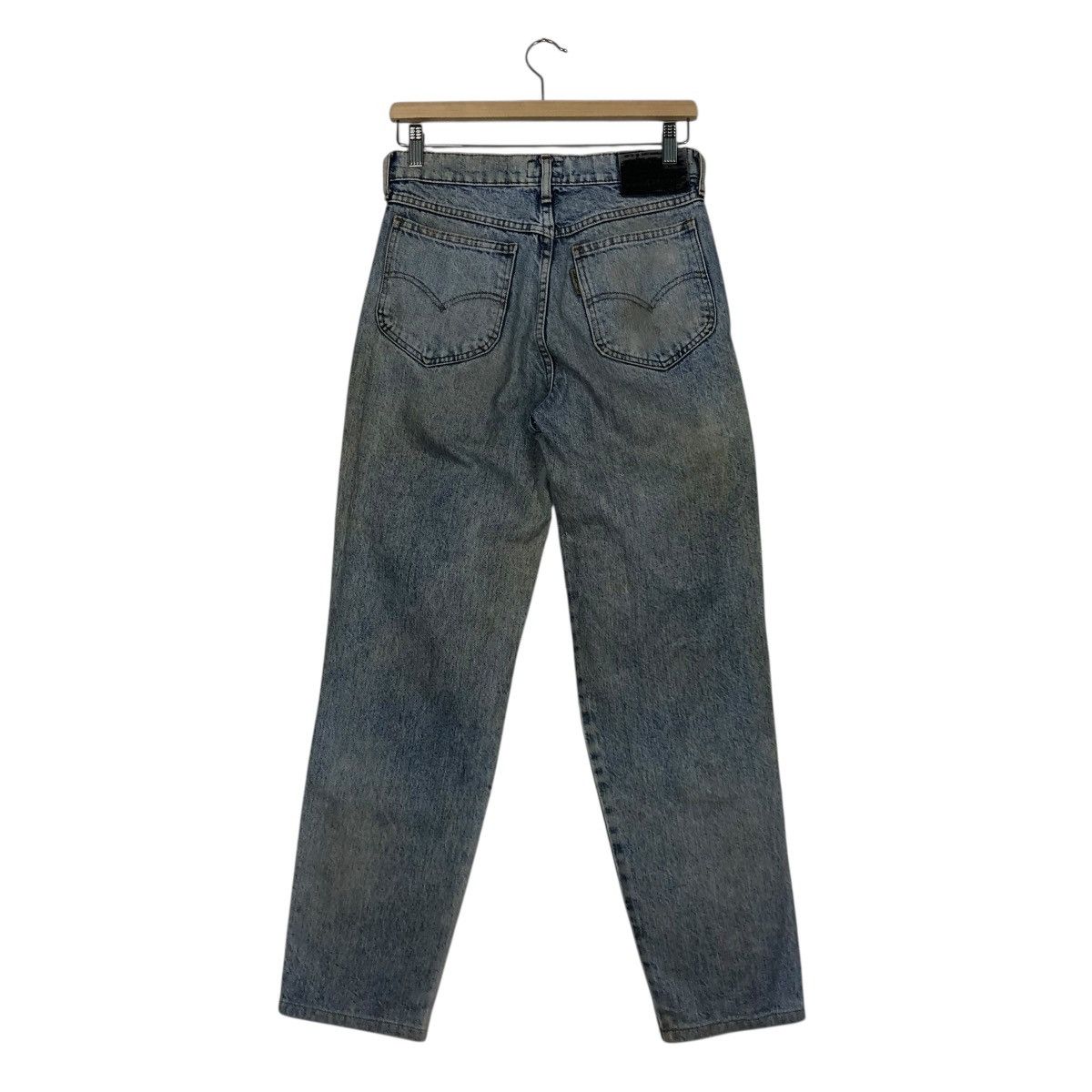 Levi's 🔥VINTAGE ACID WASH DESIGN LEVIS DENIM STRAIGHT CUT Size 28" / US 6 / IT 42 - 10 Thumbnail