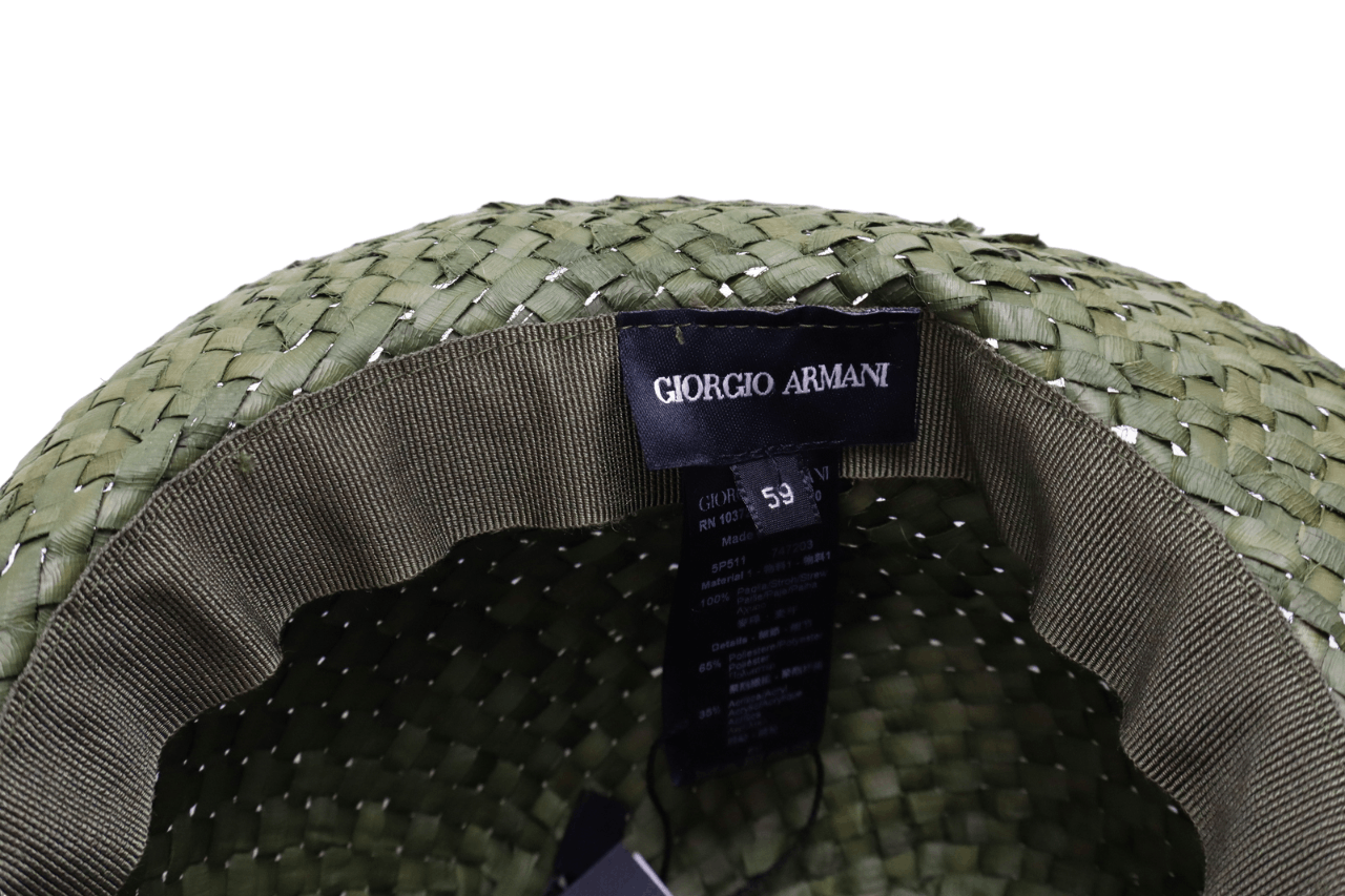 Giorgio Armani GIORGIO ARMANI Hat Men's 59 CM Rabbit Hair Braided Ribbon Size ONE SIZE - 11 Thumbnail