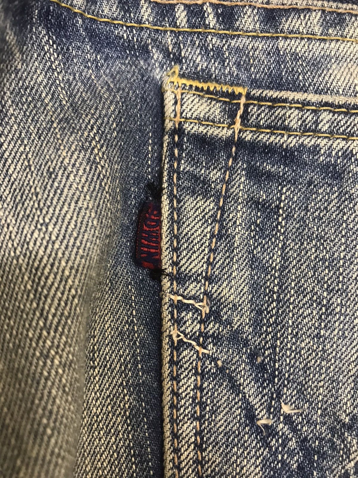 Edwin 💥FLARE💥EDWIN Dirty Distressed Flare Denim F85 Size 32" / US 10 / IT 46 - 15 Thumbnail