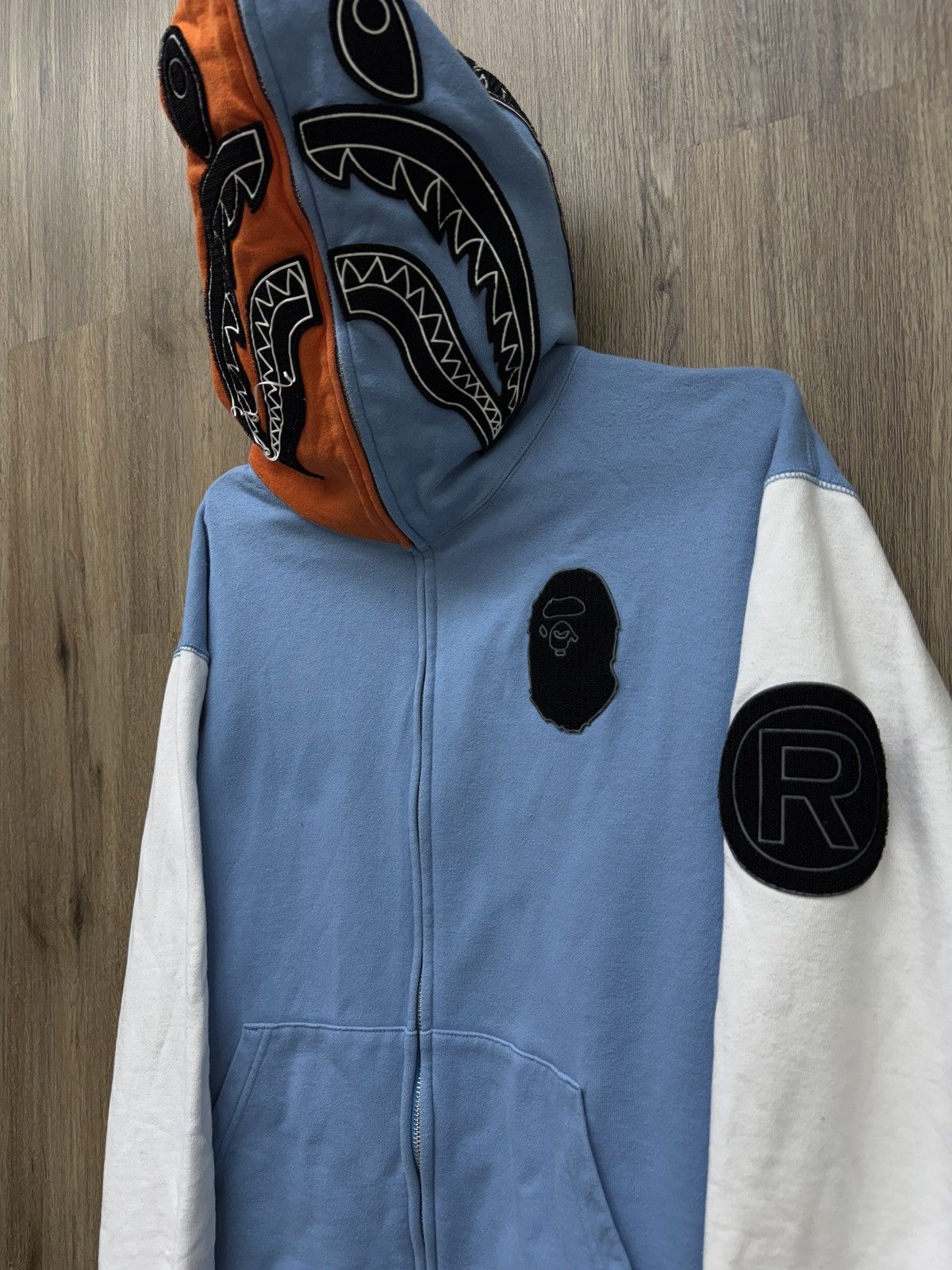 Bape Bape Shark Zip Up Hoodie Size US M / EU 48-50 / 2 - 4 Thumbnail