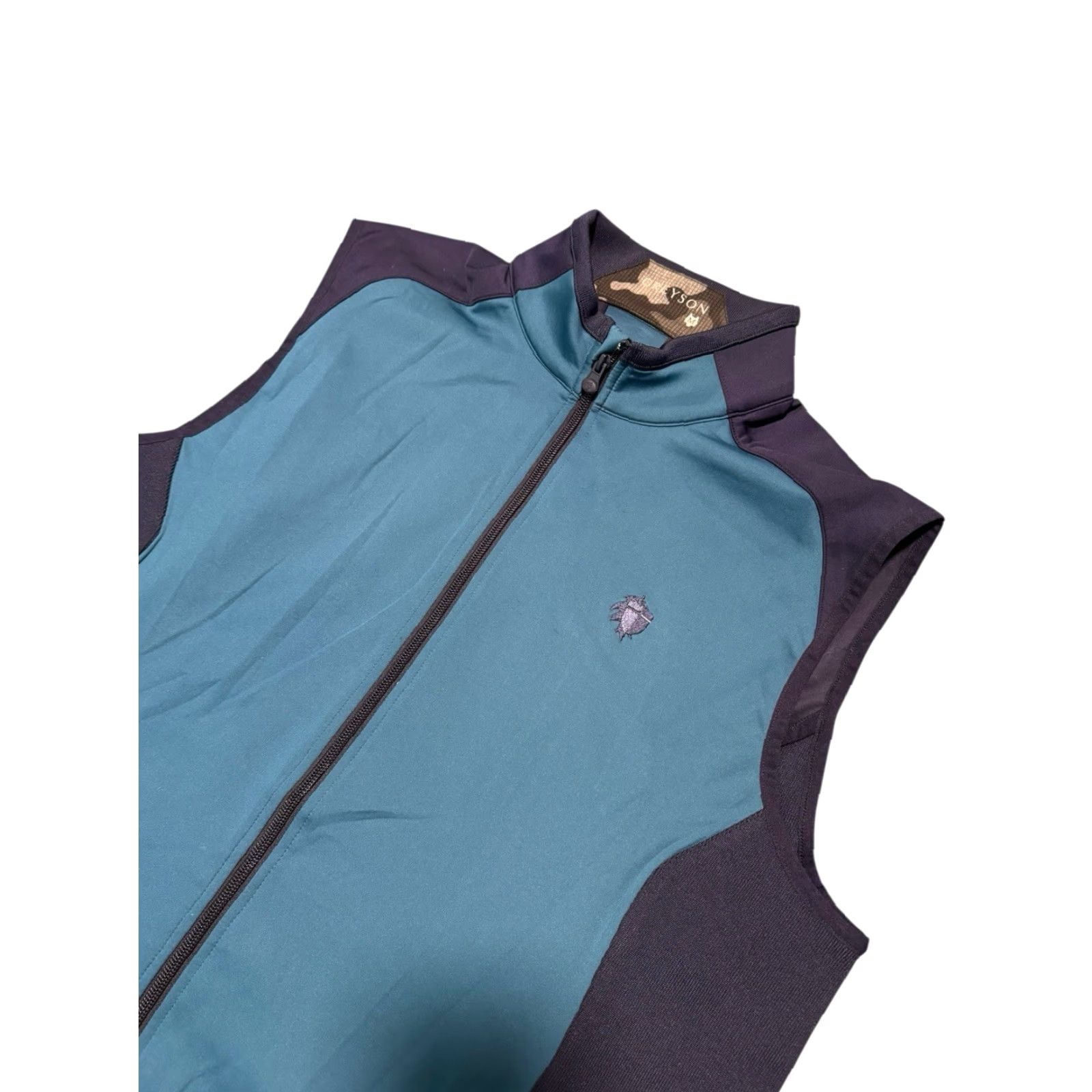 Vintage Greyson Golf Sequoia Lux Full Zip Performance Vest Wool Blend Blue Men’s M Logo Shirt Size US M / EU 48-50 / 2 - 5 Thumbnail