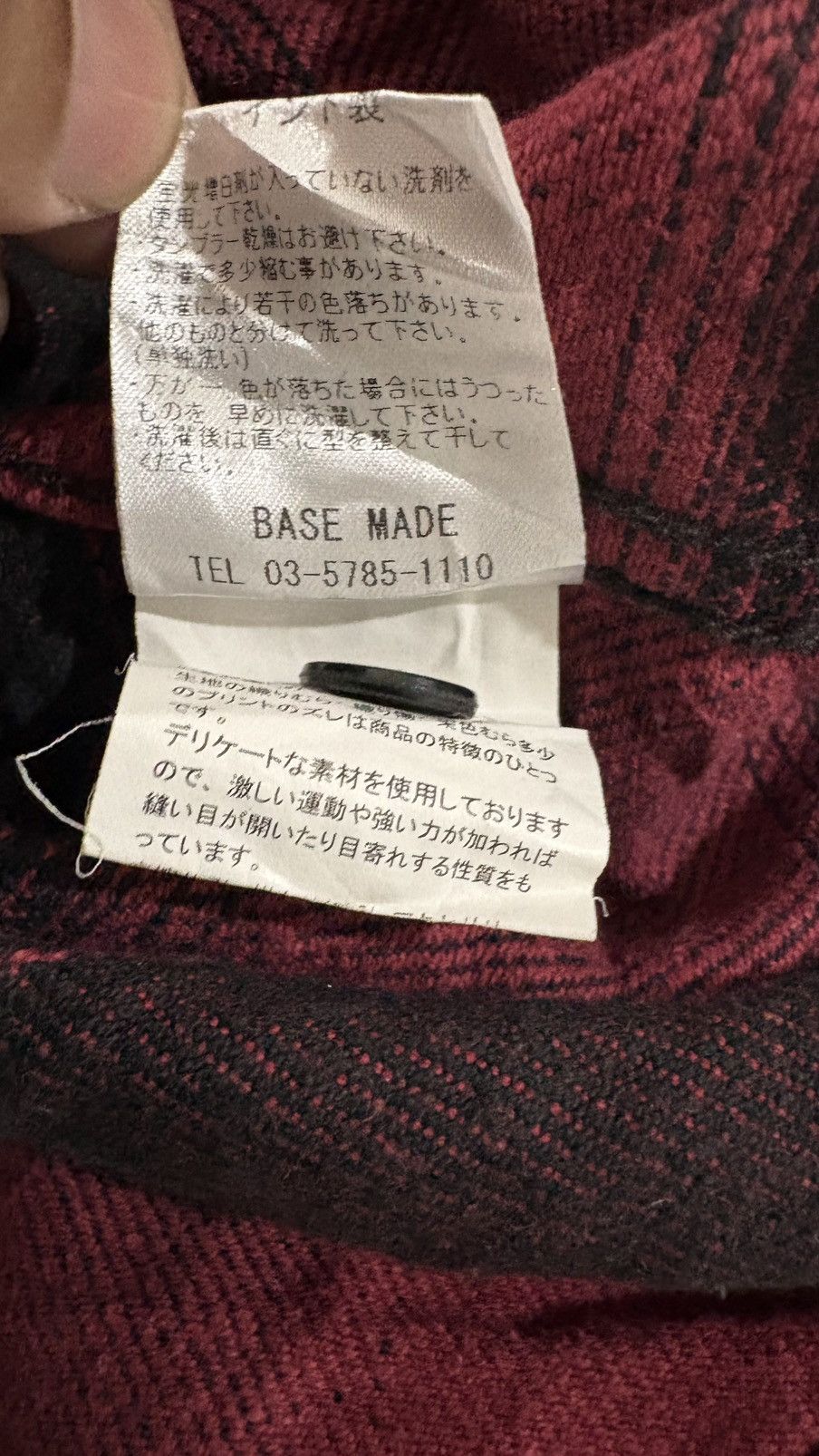 Flannel × Japanese Brand Big mike Plaid Tartan Flannel Shirt 👕 Size US M / EU 48-50 / 2 - 6 Thumbnail