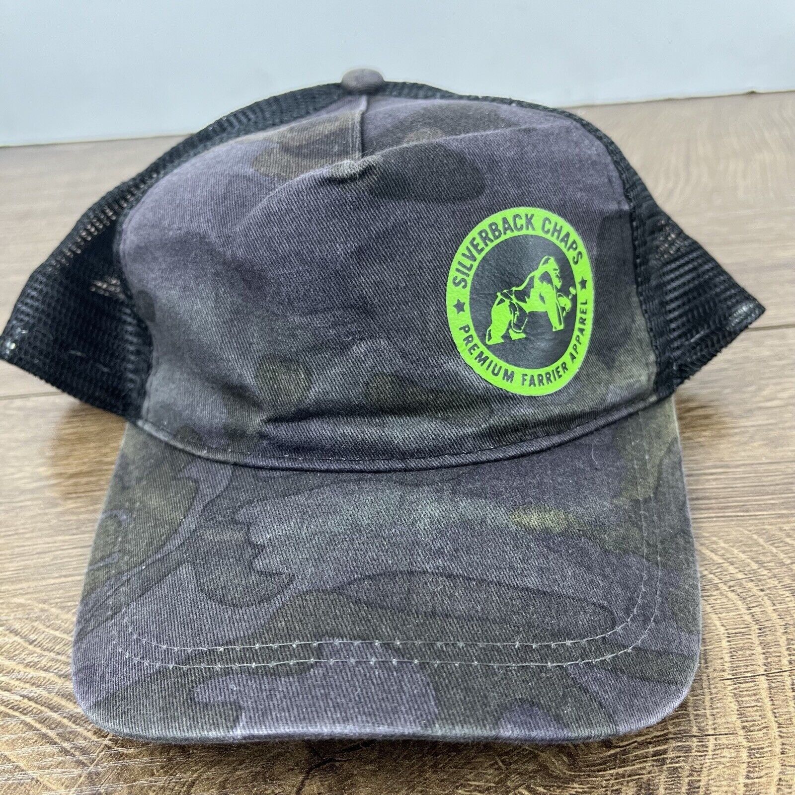 Other Silverback Chaps Hat Adjustable Hat Black Hat Adult Fit Blac Size ONE SIZE - 4 Thumbnail