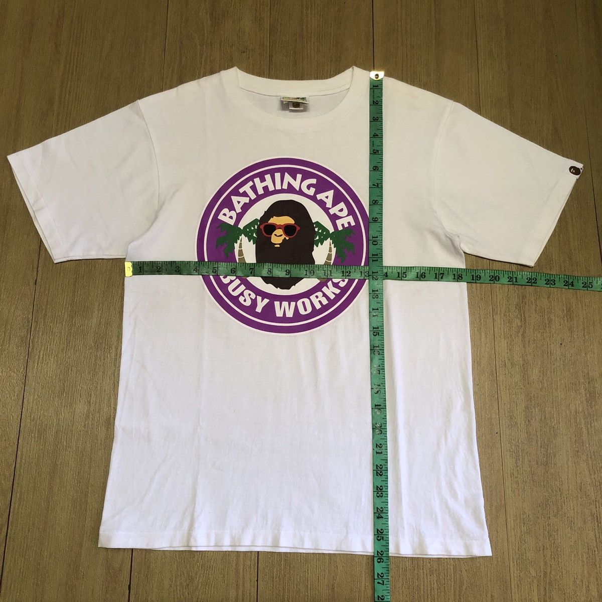 Bape Bape Store Los Angeles Busy Works Tee Size US S / EU 44-46 / 1 - 10 Thumbnail