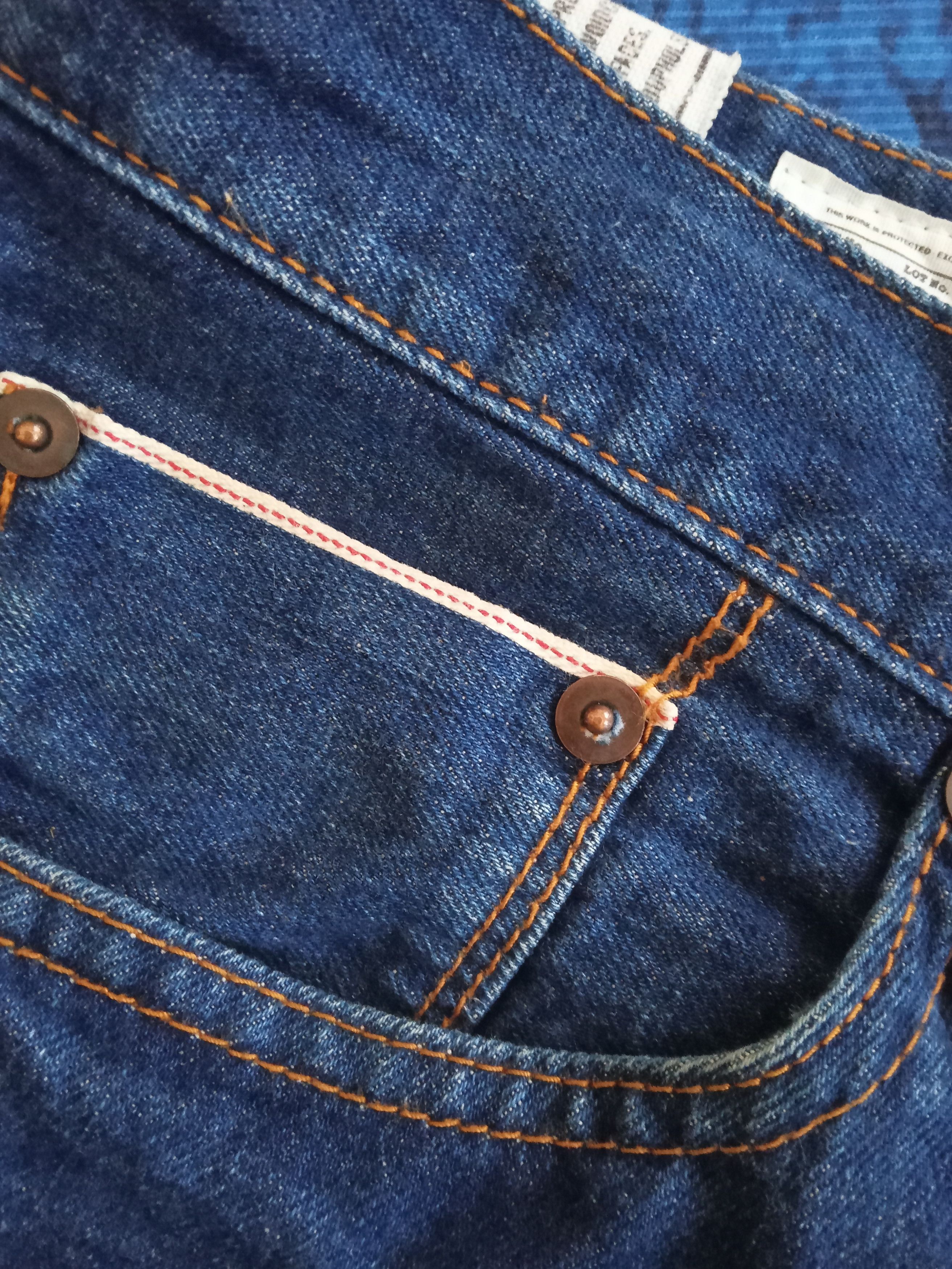 Japanese Brand Men's Bigi Redline Selvedge Jeans Size US 33 - 8 Thumbnail