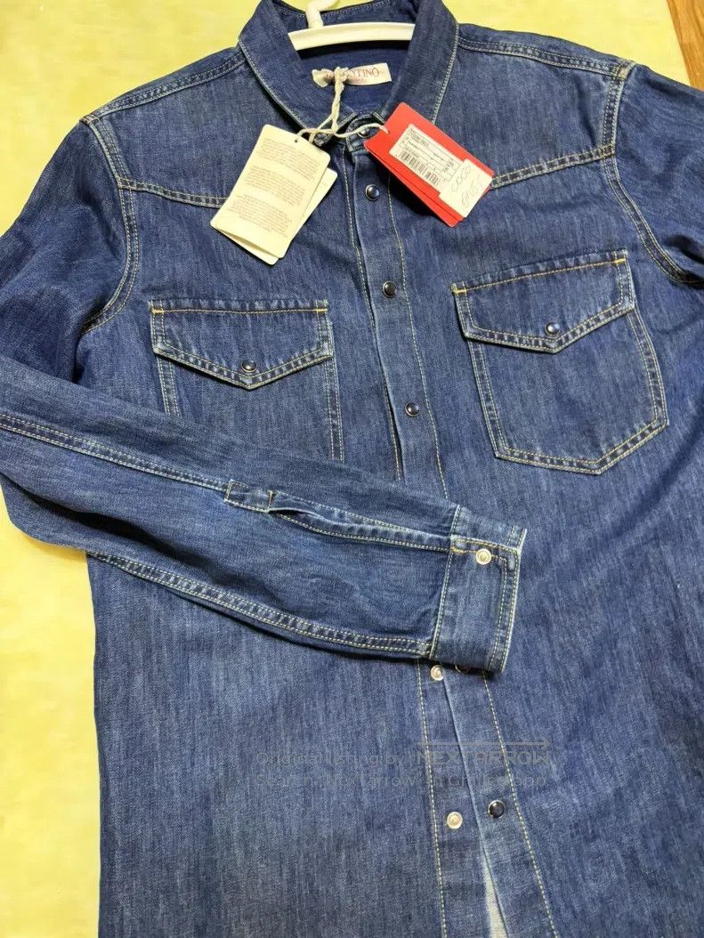 Valentino Valentino Denim shirt Size US L / EU 52-54 / 3 - 4 Thumbnail
