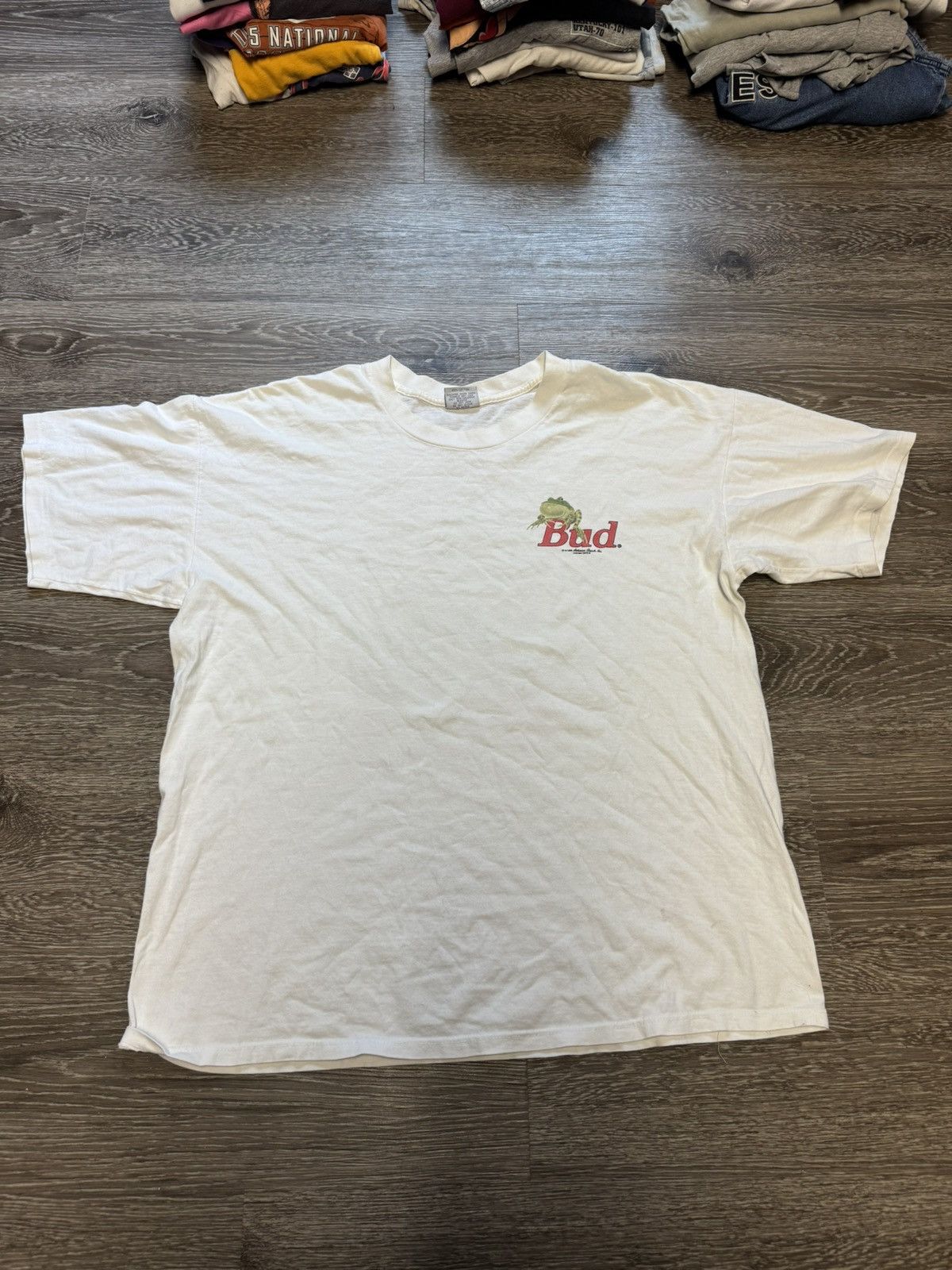 Budweiser Frog T Shirt | Grailed