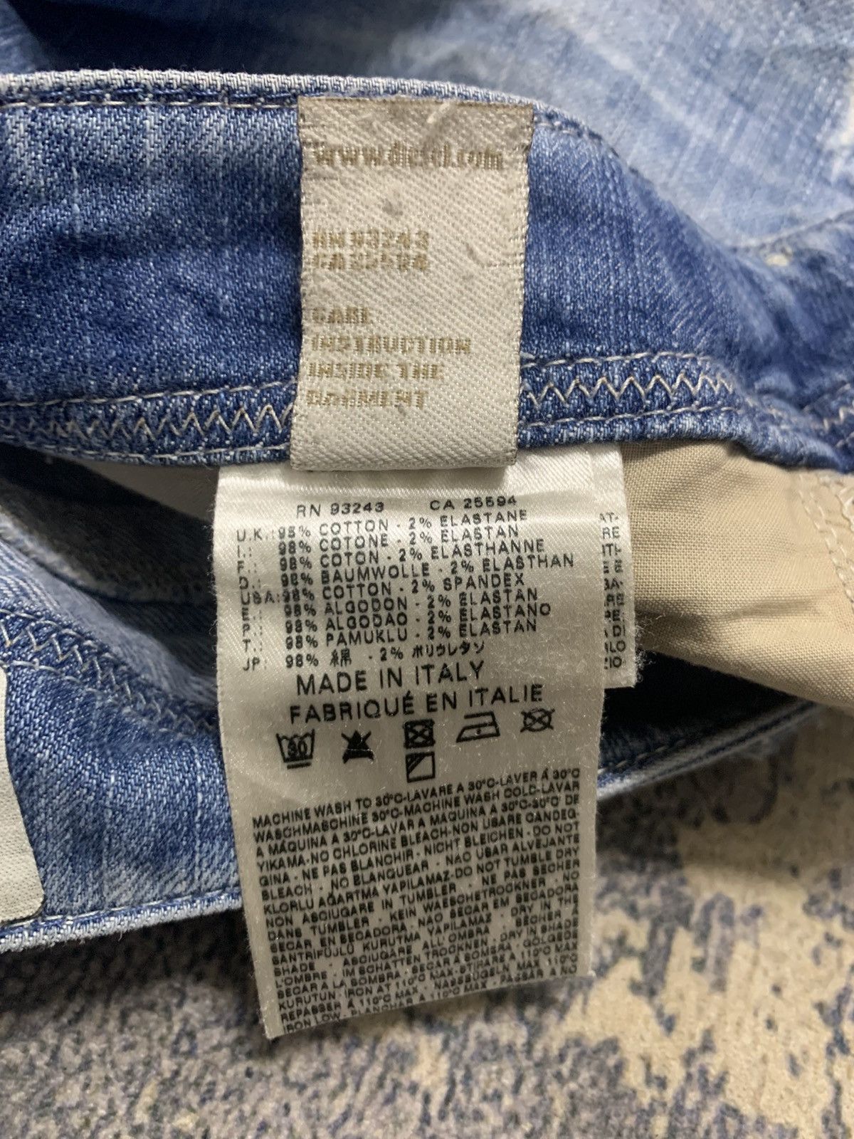 Diesel Vintage Flared Diesel Distressed Jeans Size US 30 / EU 46 - 13 Thumbnail