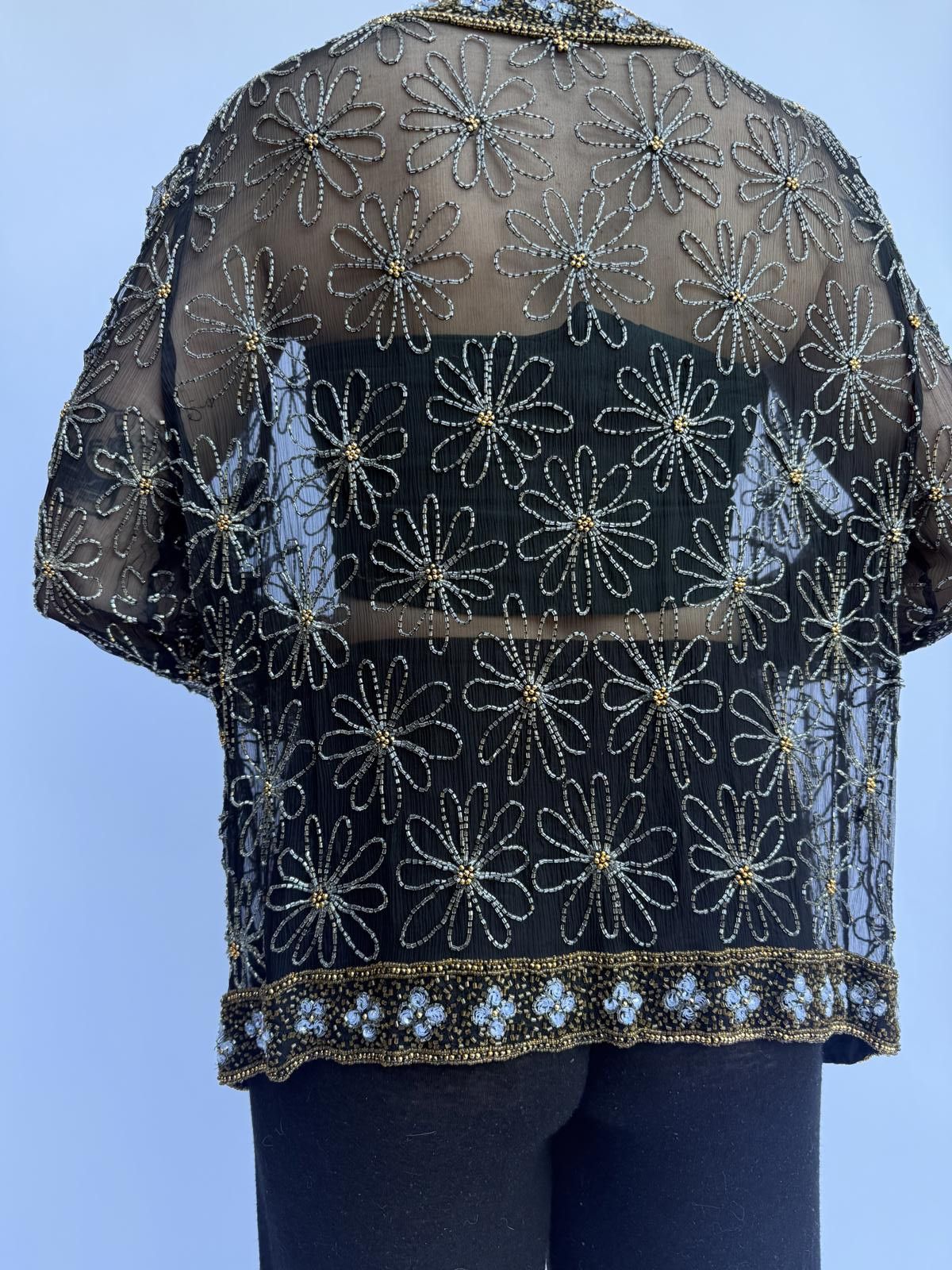Designer Mark and Johnn Beaded Jacket Size ONE SIZE - 3 Thumbnail