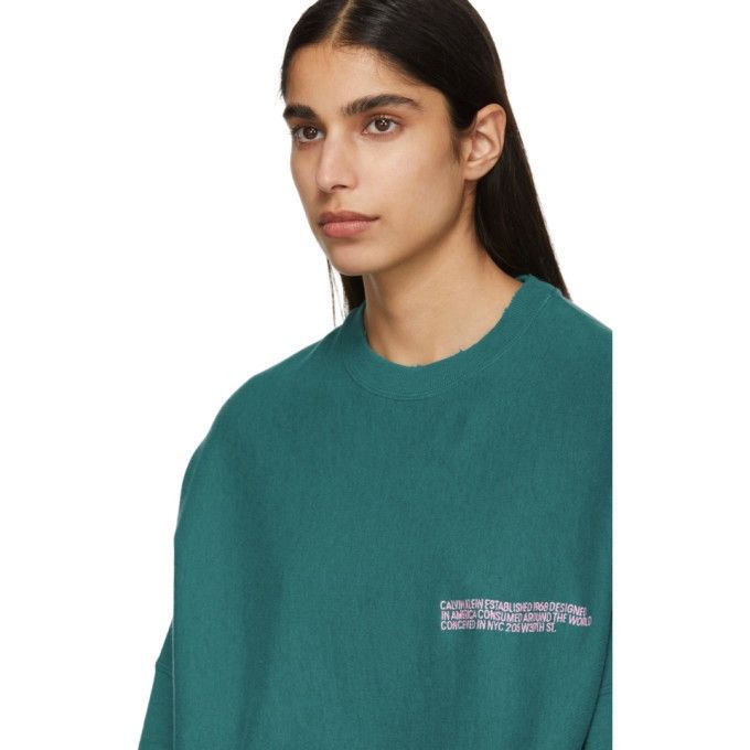 Calvin Klein 205W39NYC Calvin klein Raf Simons SS18 Sweatshirt Oversize Size US XL / EU 56 / 4 - 2 Thumbnail