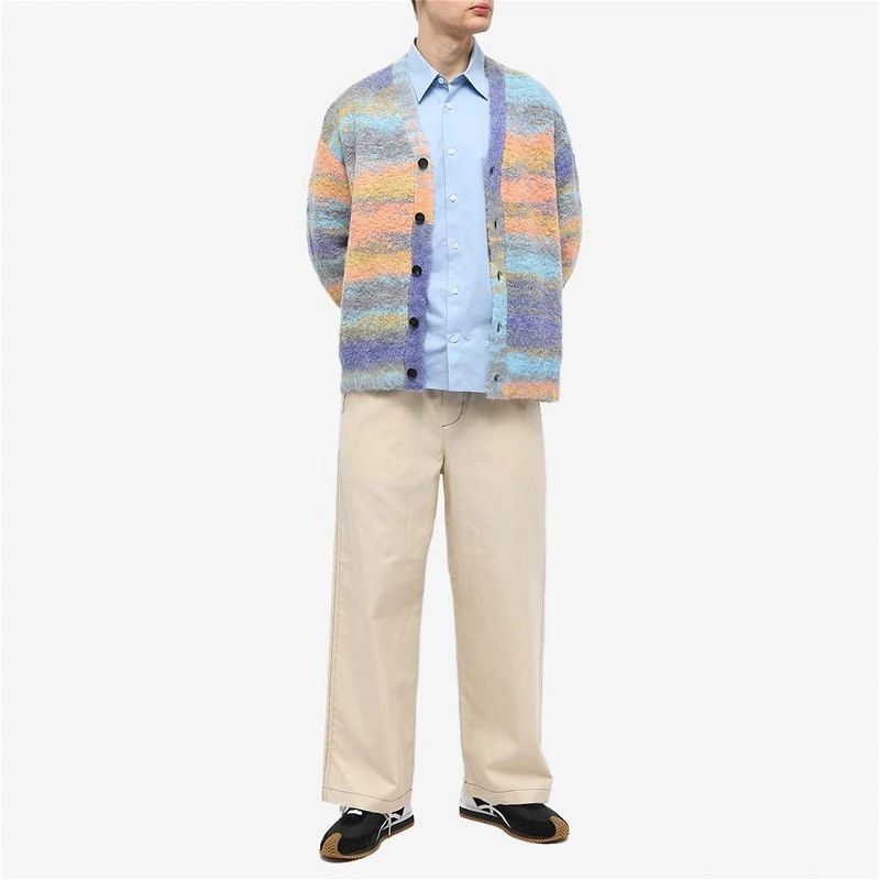 !DS! SS23 Wooyoungmi Multicolor Alpaca Cardigan