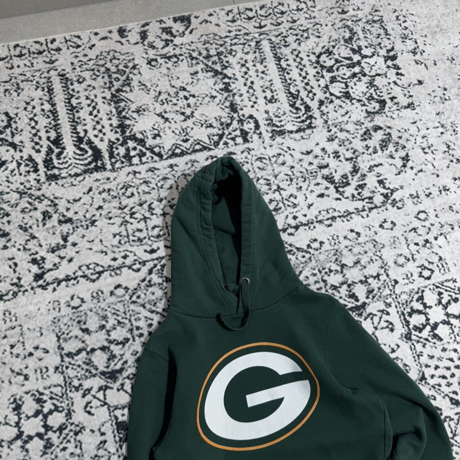 Vintage Vintage Green Cotton Hoodie Size L Green Bay Packers Y2K NFL Size US L / EU 52-54 / 3 - 5 Thumbnail