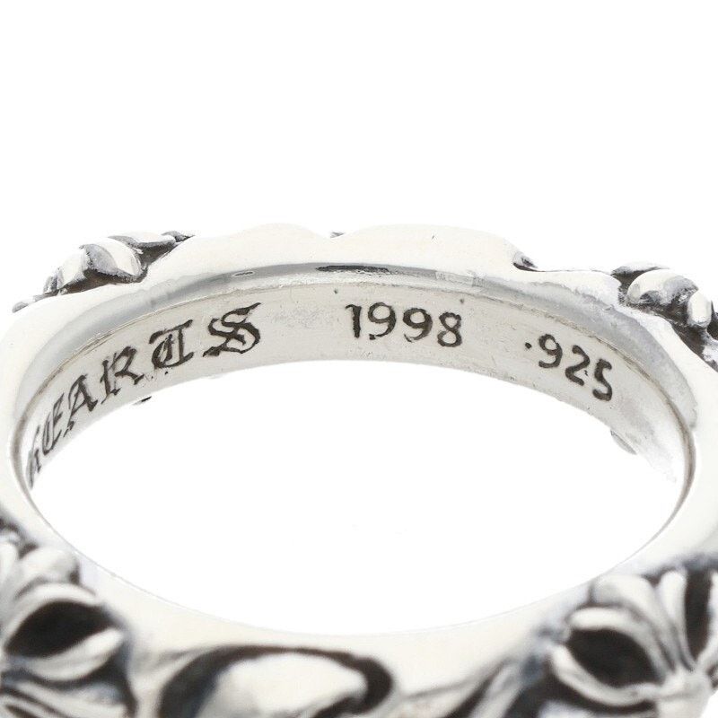 Chrome Hearts Chrome Hearts Silver SBT Band Ring Size ONE SIZE - 4 Thumbnail