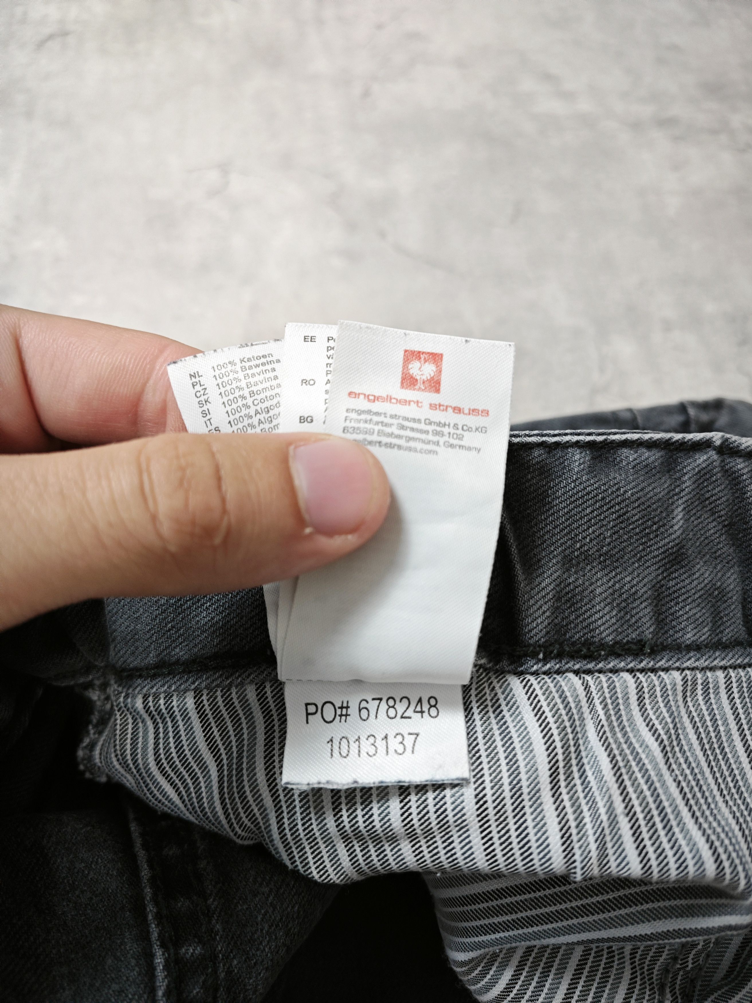 Vintage Engelbert Strauss Vintage Work Jeans Size US 36 / EU 52 - 10 Thumbnail