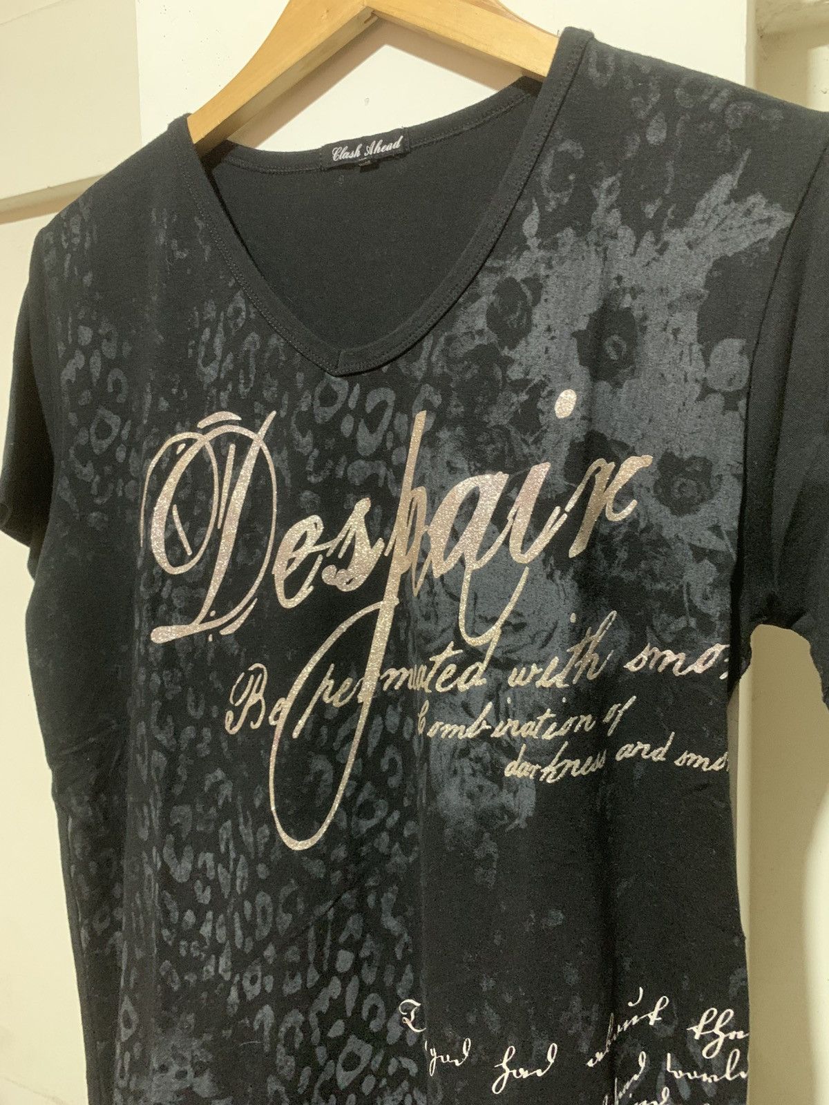 Japanese Brand Japanese Clash A Head Leopard Saint Laurent Style Tee Shirt Size US L / EU 52-54 / 3 - 8 Thumbnail