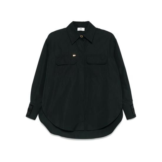 Elisabetta Franchi ELISABETTA FRANCHI Women Shirts CA121 NERO BLACK Size XS / US 0-2 / IT 36-38 - 1 Thumbnail