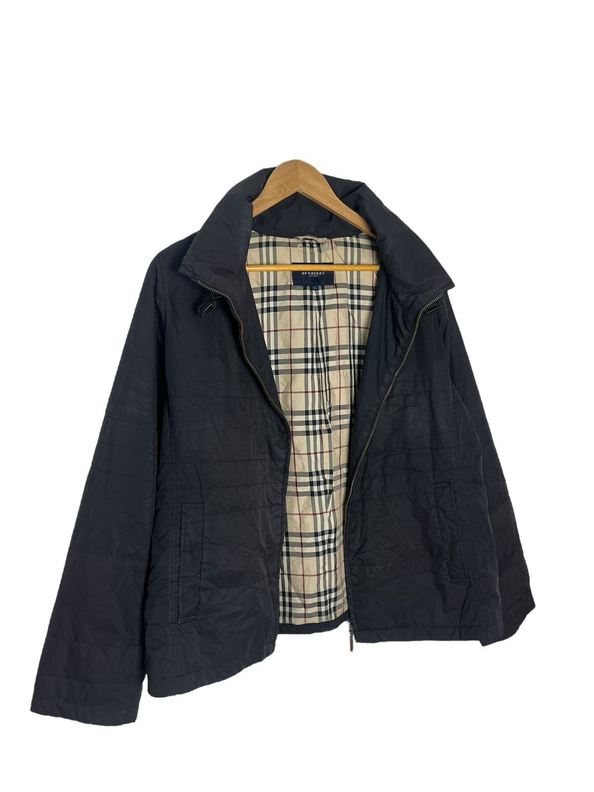 Burberry Vintage Burberry Light Jacket Hooded Size US L / EU 52-54 / 3 - 2 Thumbnail