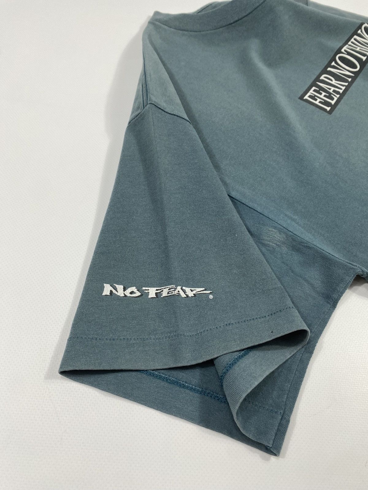 No Fear LASTDROP🔥1990 No Fear Nothing Sunfaded Single Stitch T-shirt Size US XL / EU 56 / 4 - 9 Thumbnail