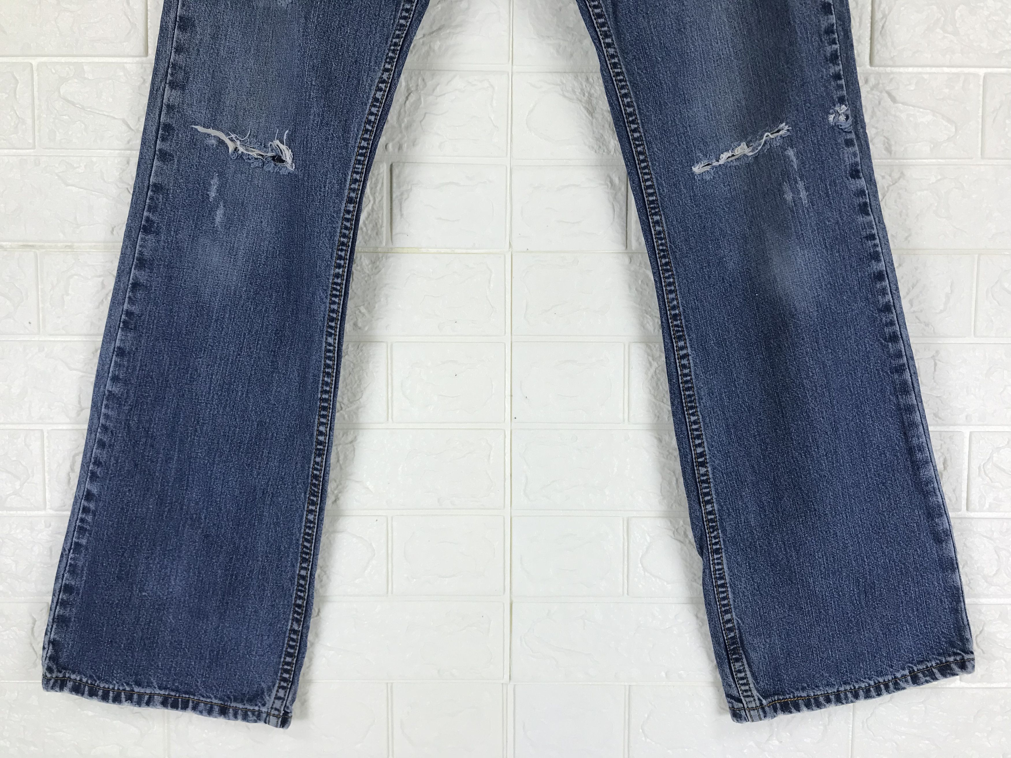 Levi's Vintage Levi's 527 Flare Jeans Distressed Denim Size US 29 - 4 Thumbnail