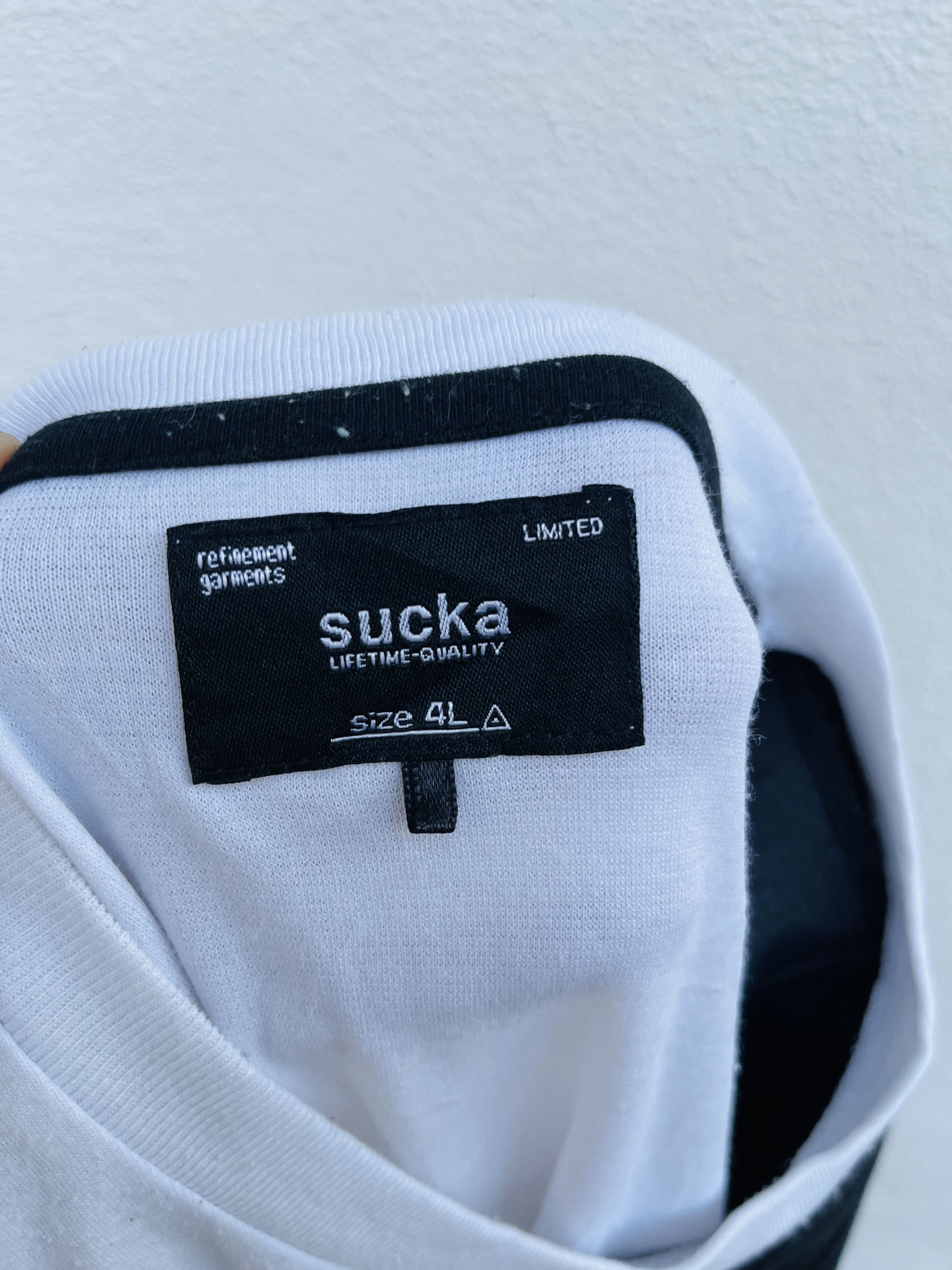 Japanese Brand × Vintage Vintage Sucka Japanese Designer Fashion Style Shirt Size US XL / EU 56 / 4 - 7 Thumbnail