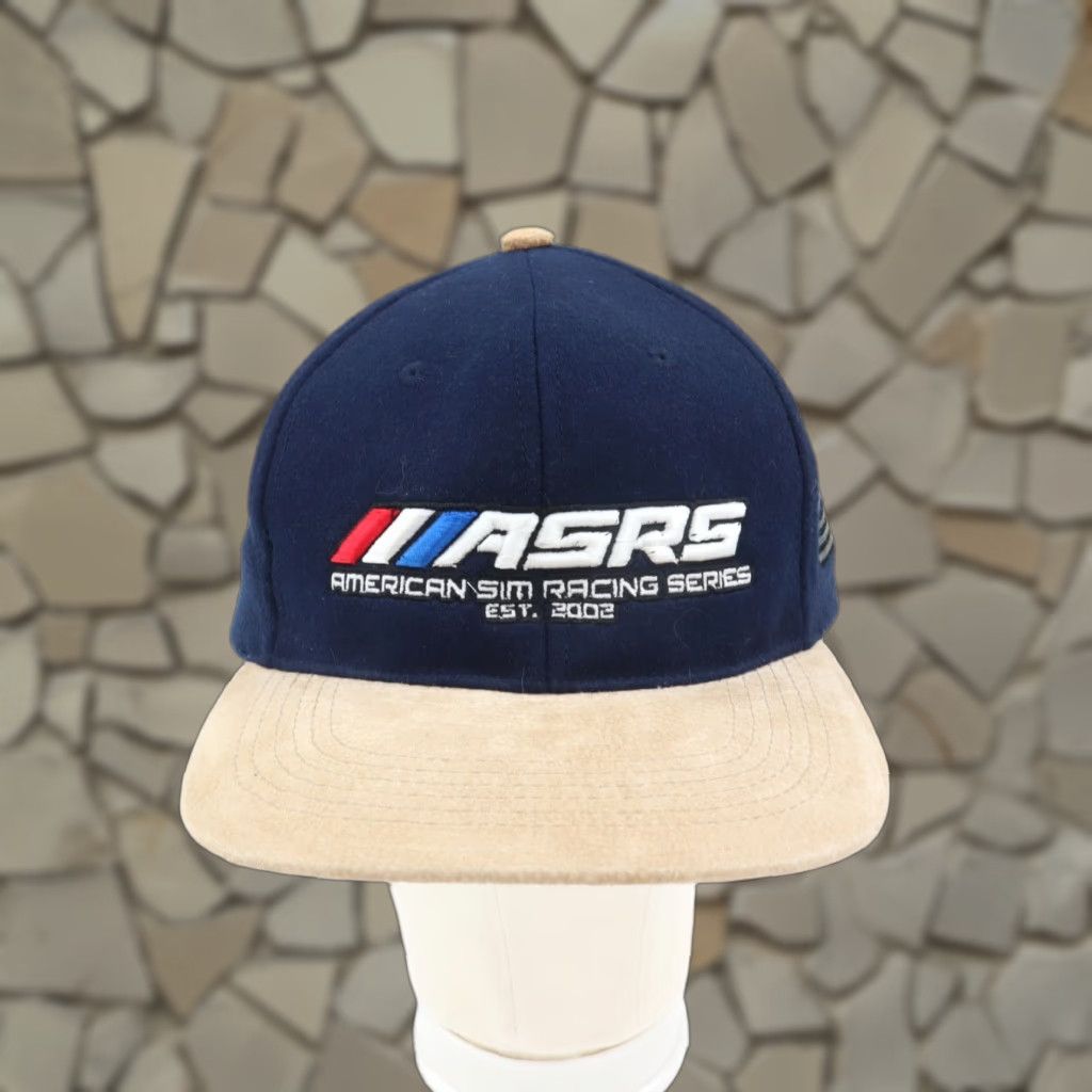 Vintage ASRS American Sim Racing Series Hat Baseball Cap Adult ...