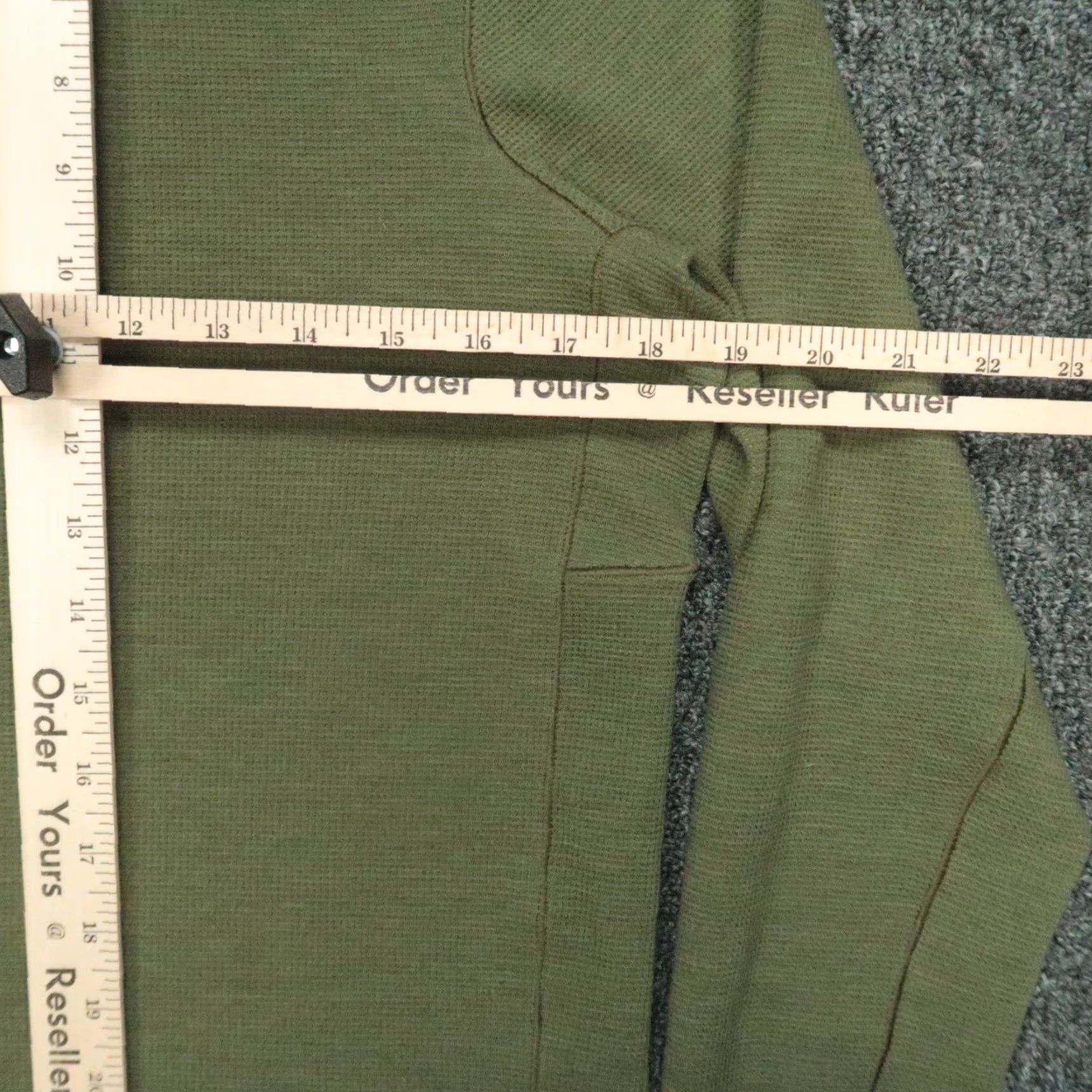 Lululemon Lululemon Hoodie Mens Small Green Shift Stitch Pullover Long Sleeve Textured Size US S / EU 44-46 / 1 - 5 Thumbnail