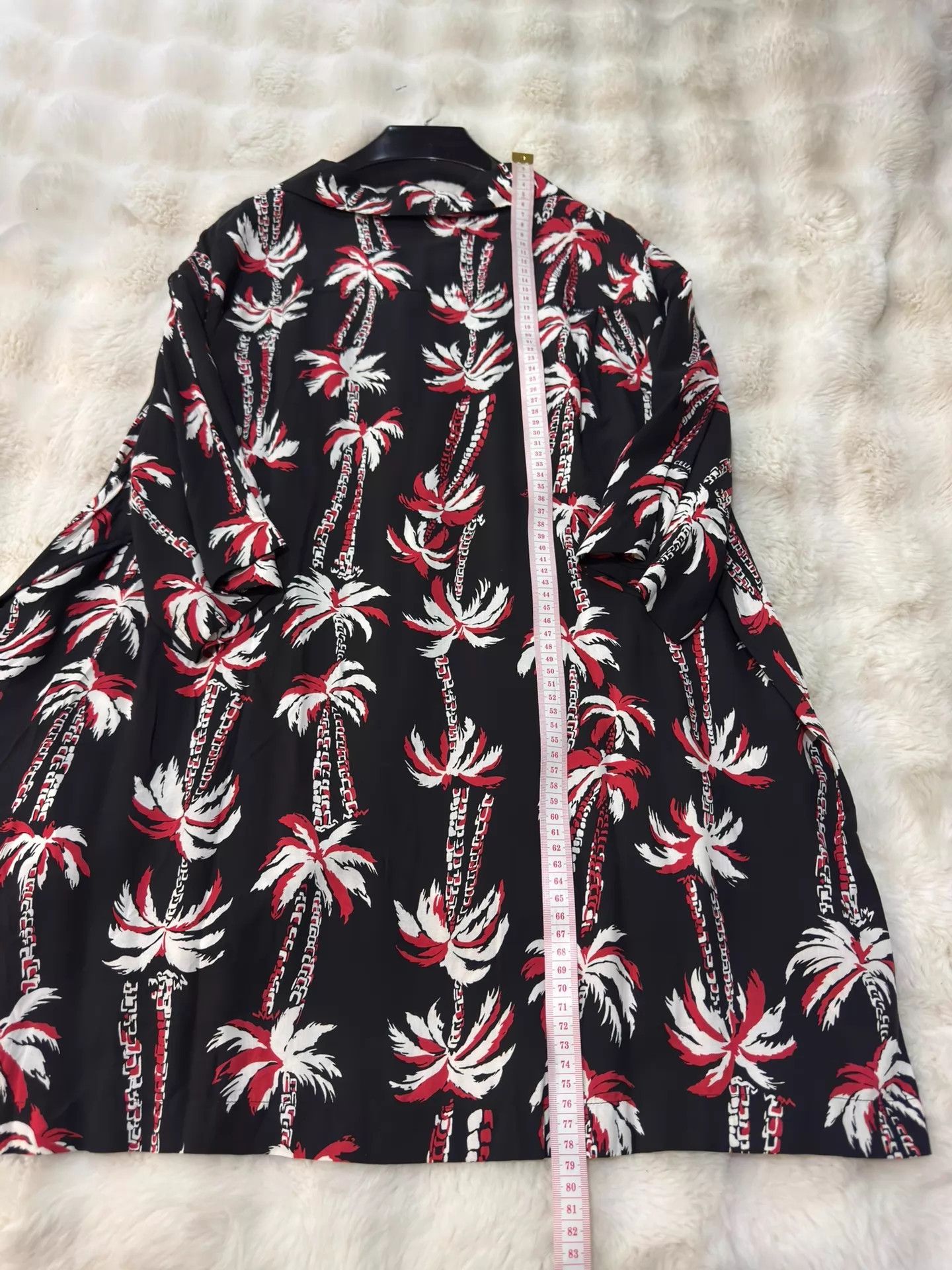 Celine CELINE Short-Sleeve Shirt Coconut Tree Size 41 NWT Size US L / EU 52-54 / 3 - 9 Thumbnail