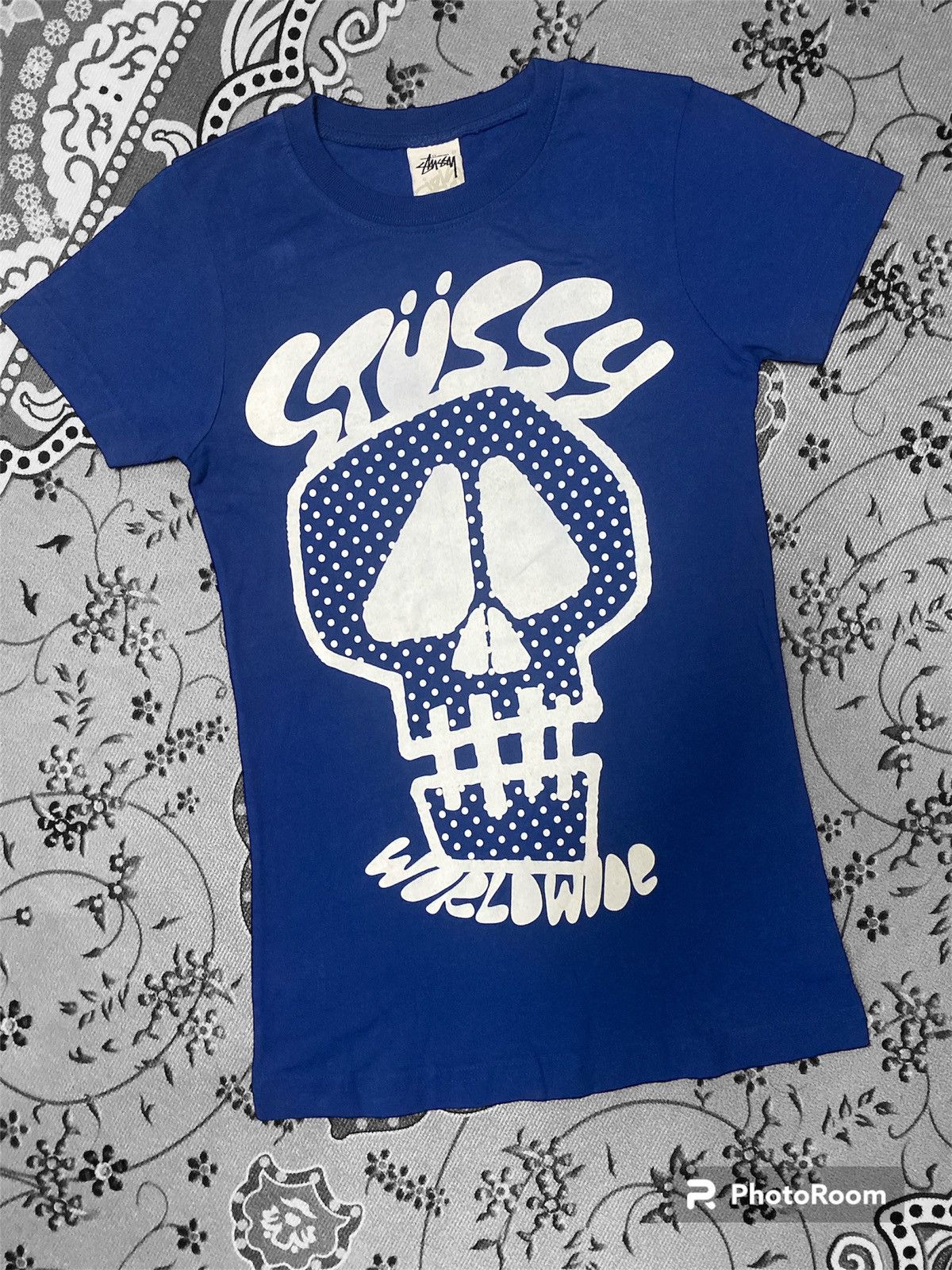 Stussy × Vintage ‼️RARE‼️STUSSY WORLDWIDE SHIRT TEE🔥 Size S / US 4 / IT 40 - 3 Thumbnail