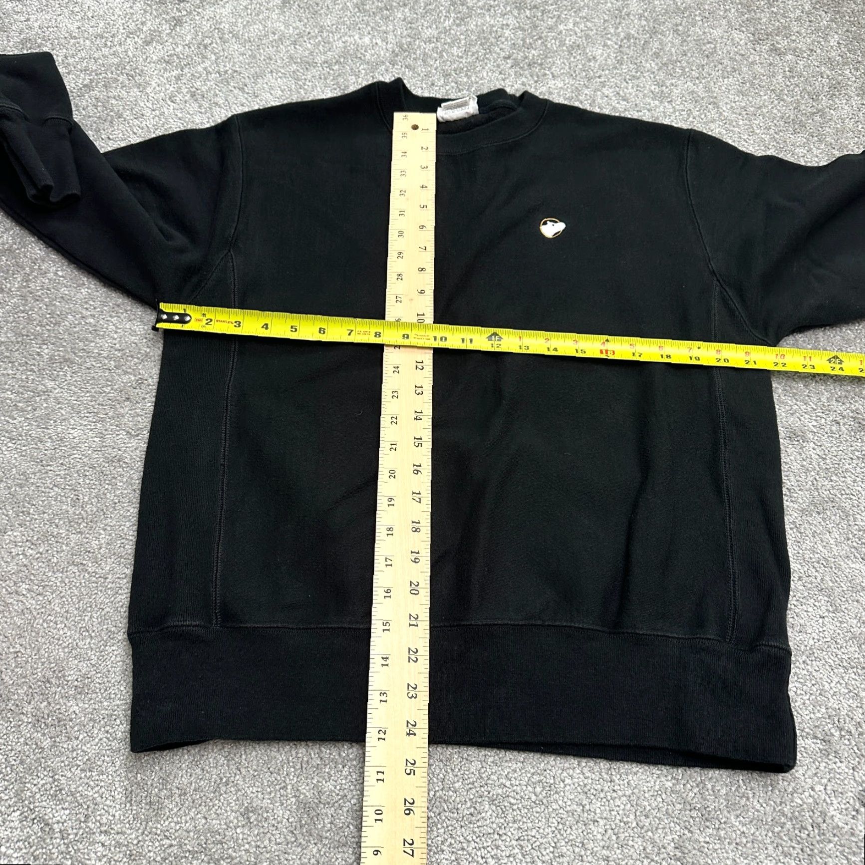 Champion Champion Sweatshirt Men M Black Crew Neck Cotton Polyester Reverse Weave Size US M / EU 48-50 / 2 - 7 Thumbnail