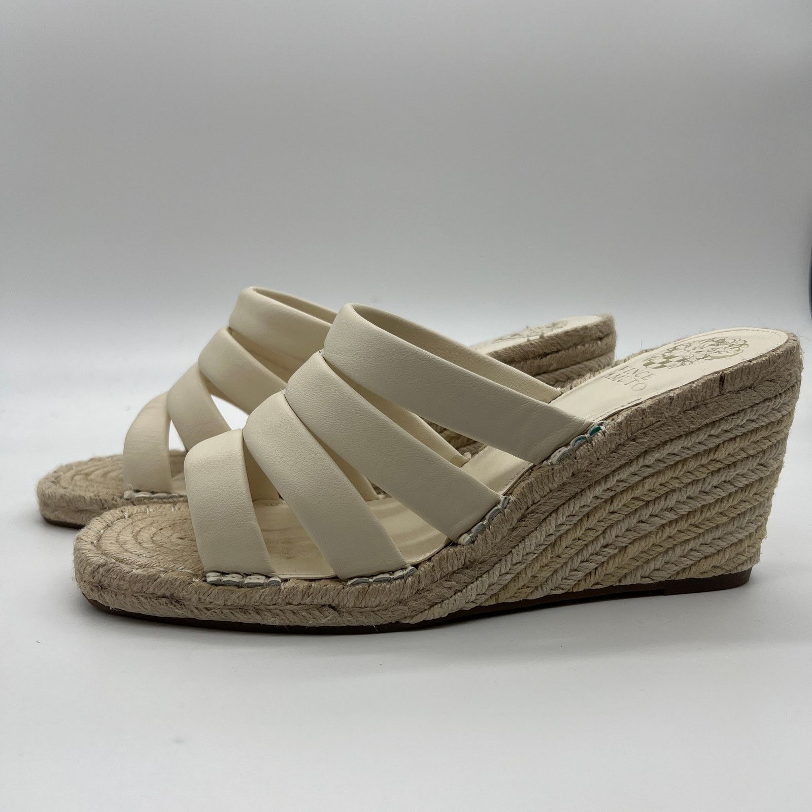Vince Camuto Vince Camuto Leather Wedges Womens 9.5 Molisanna Size US 9.5 / IT 39.5 - 1 Thumbnail