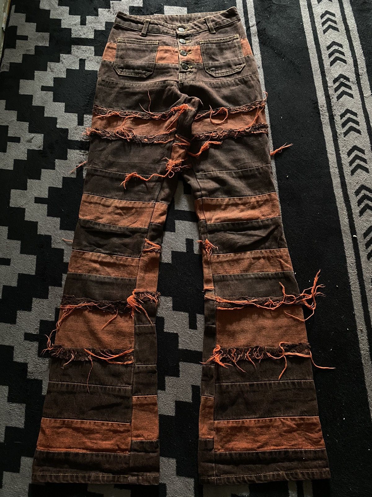 If Six Was Nine × Japanese Brand × Le Grande Bleu (L.G.B.) Hysteric glamour flared style unknwn hagi denim Size US 26 / EU 42 - 3 Thumbnail