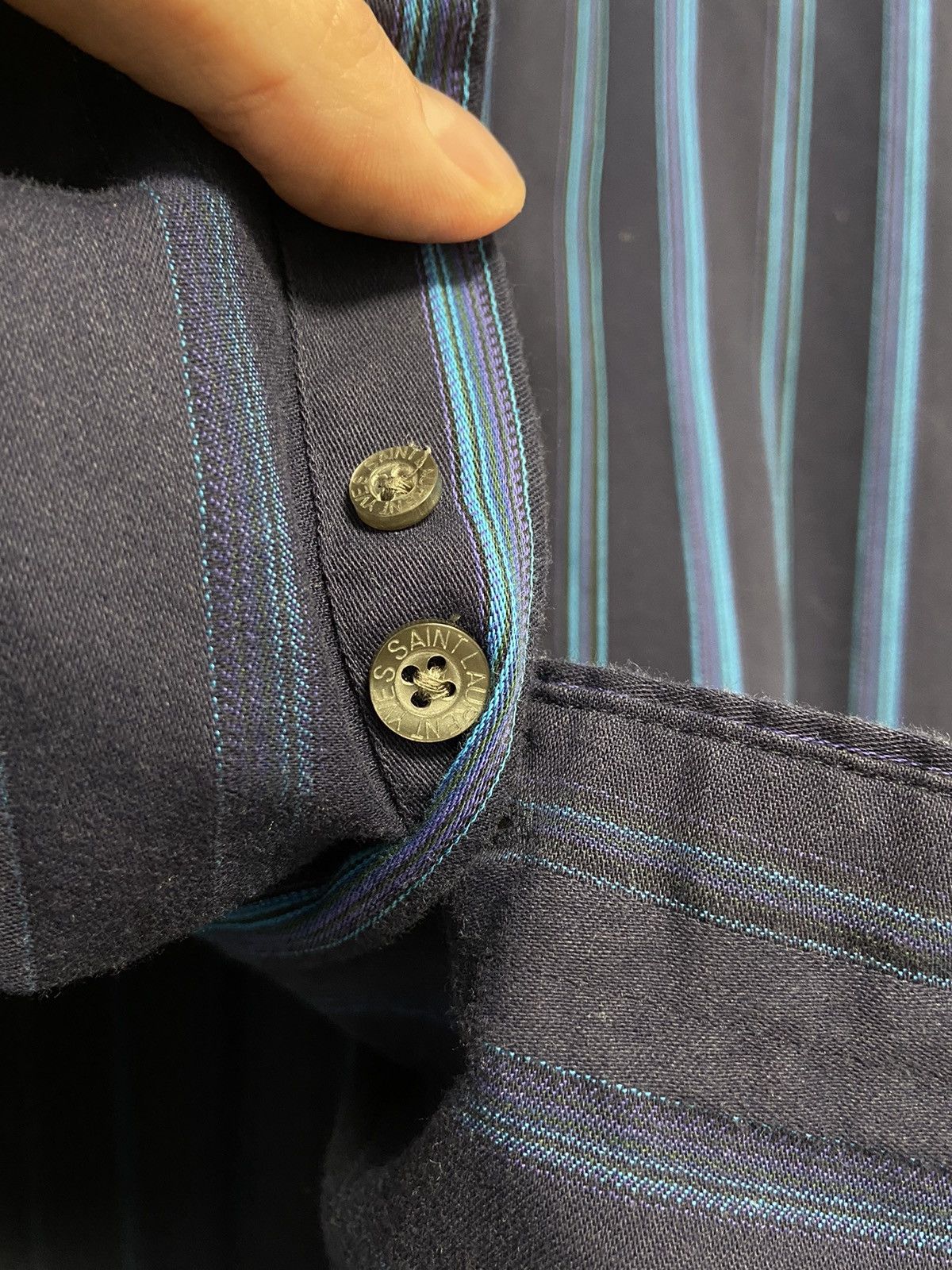 Yves Saint Laurent Yves Saint Laurent Button Up Shirt Size US M / EU 48-50 / 2 - 8 Thumbnail