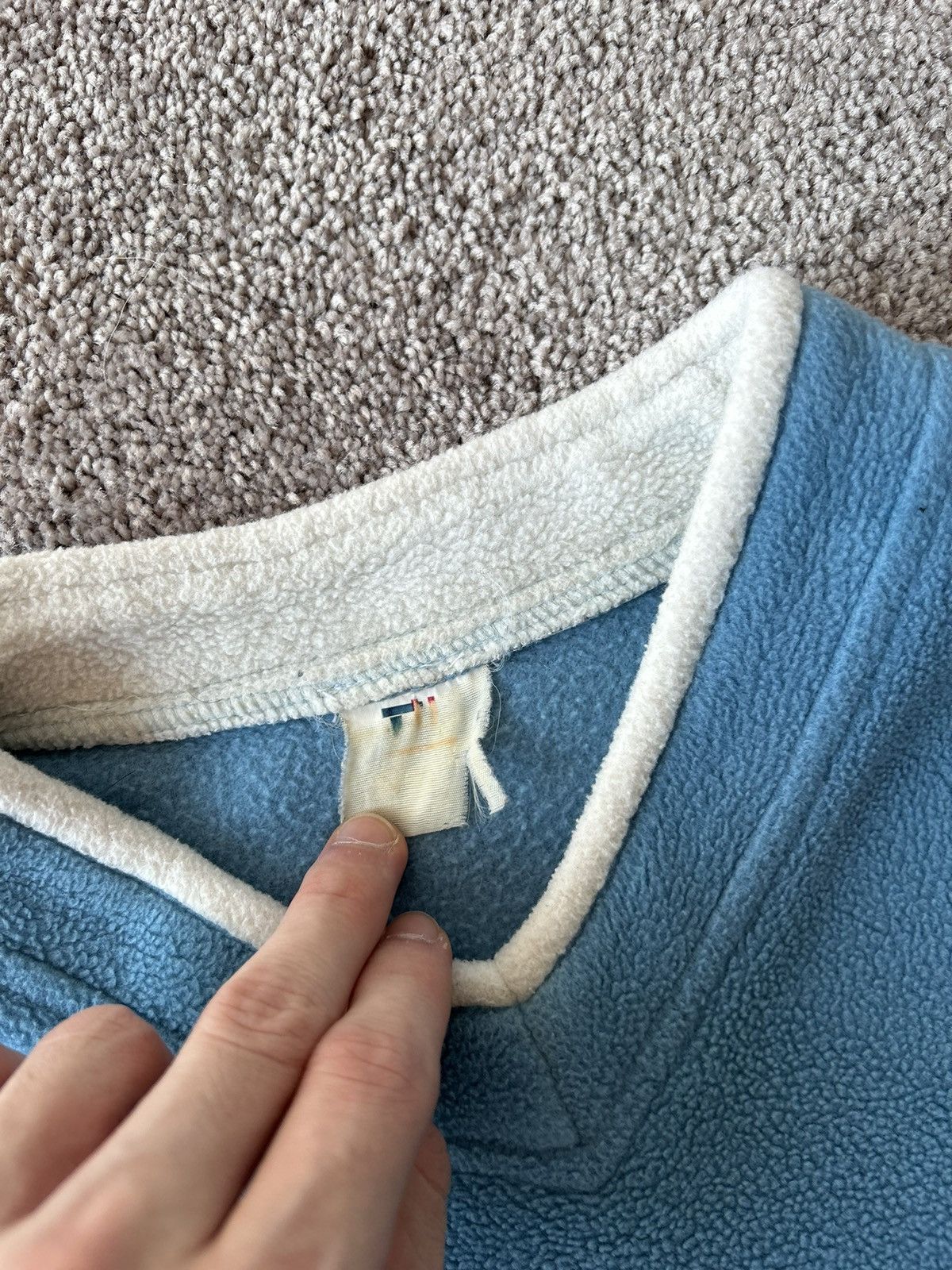 Vintage 90s Wolf creek Big graphic fleece sweater Size US M / EU 48-50 / 2 - 5 Thumbnail