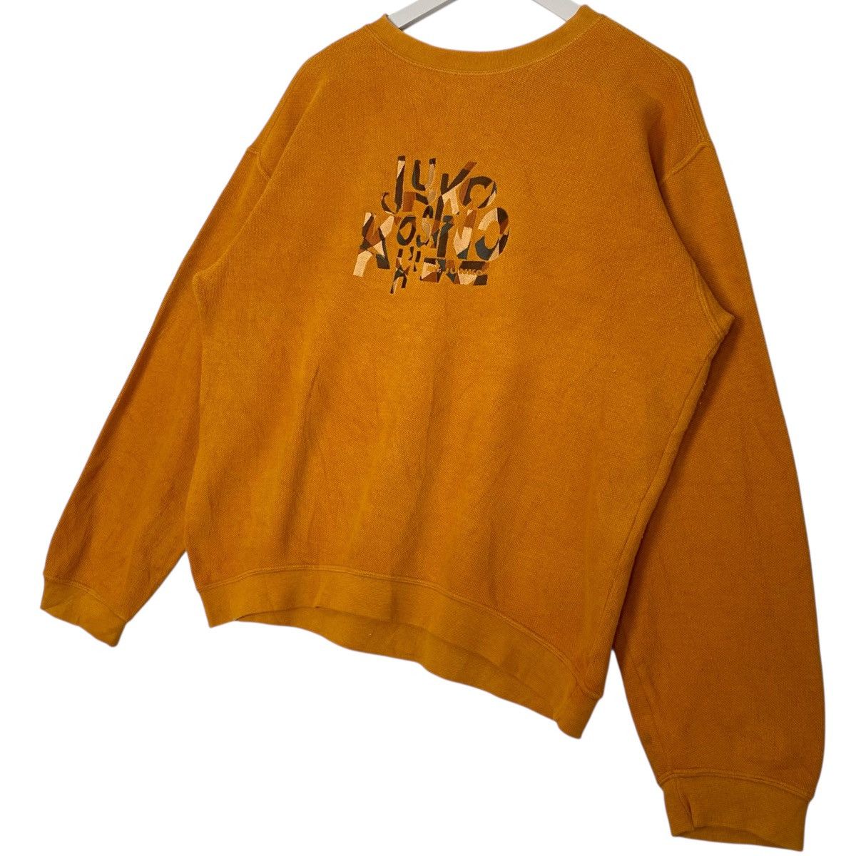 Other Vintage 90s Junko Shimada Sweatshirt Crewneck Orange Size M Size US M / EU 48-50 / 2 - 2 Thumbnail