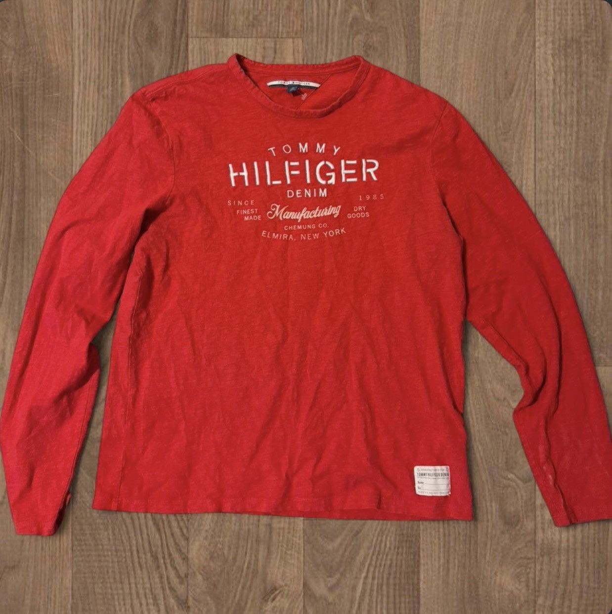 Tommy Hilfiger Tommy Hilfiger Denim 1985 vintage long sleeve shirt Size US M / EU 48-50 / 2 - 1 Thumbnail