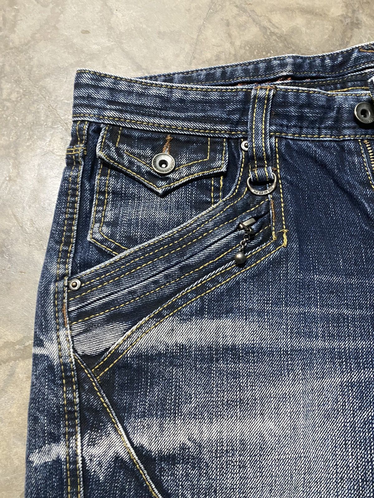 Nicole Club × PPFM Flare Jeans Nicole Club for Men Curve Leg Faded Out Size US 32 / EU 48 - 8 Thumbnail