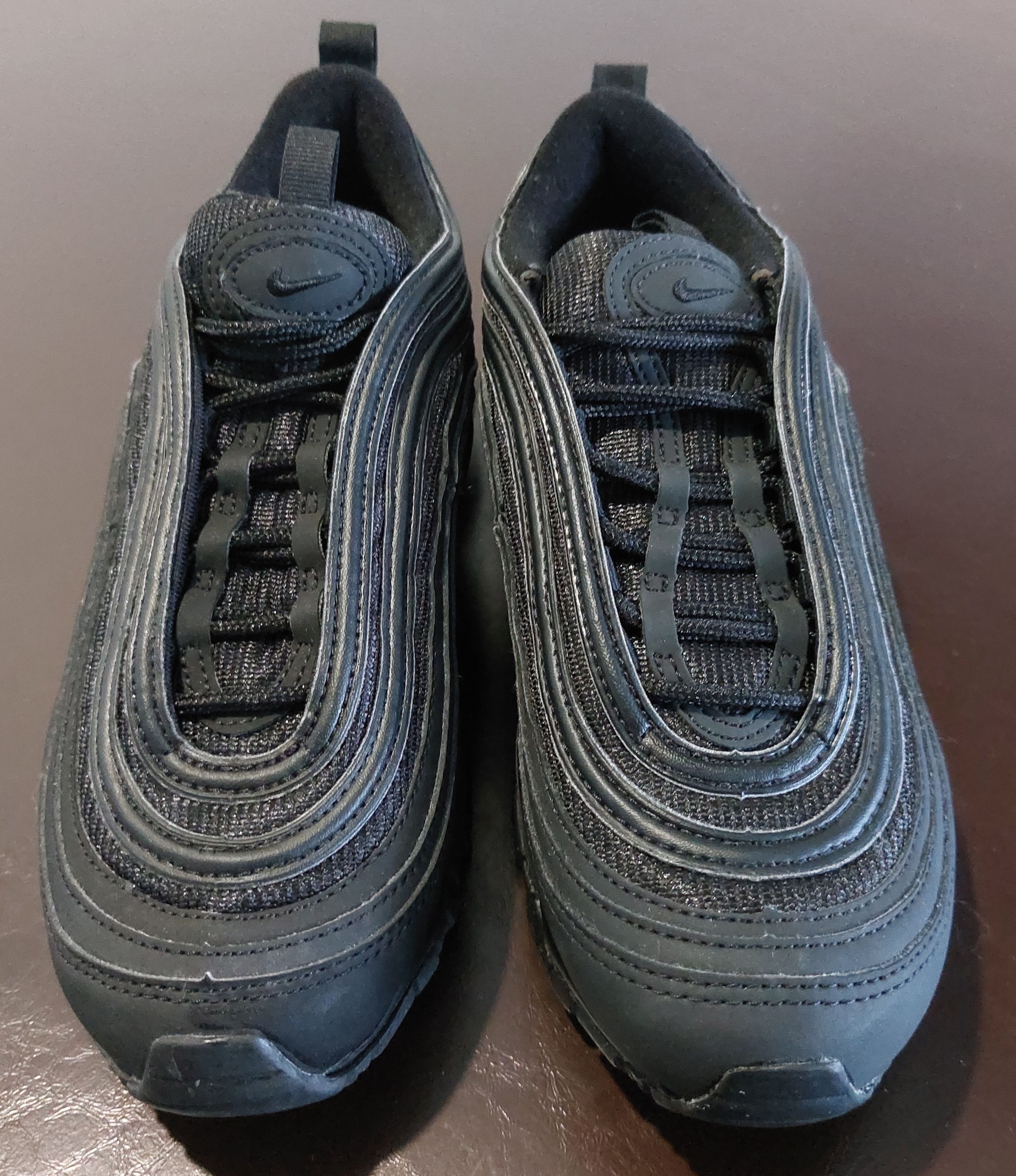 Nike Nike Air Max 97 OG Triple Black (GS) Size US 6.5 / IT 36.5 - 2 Thumbnail
