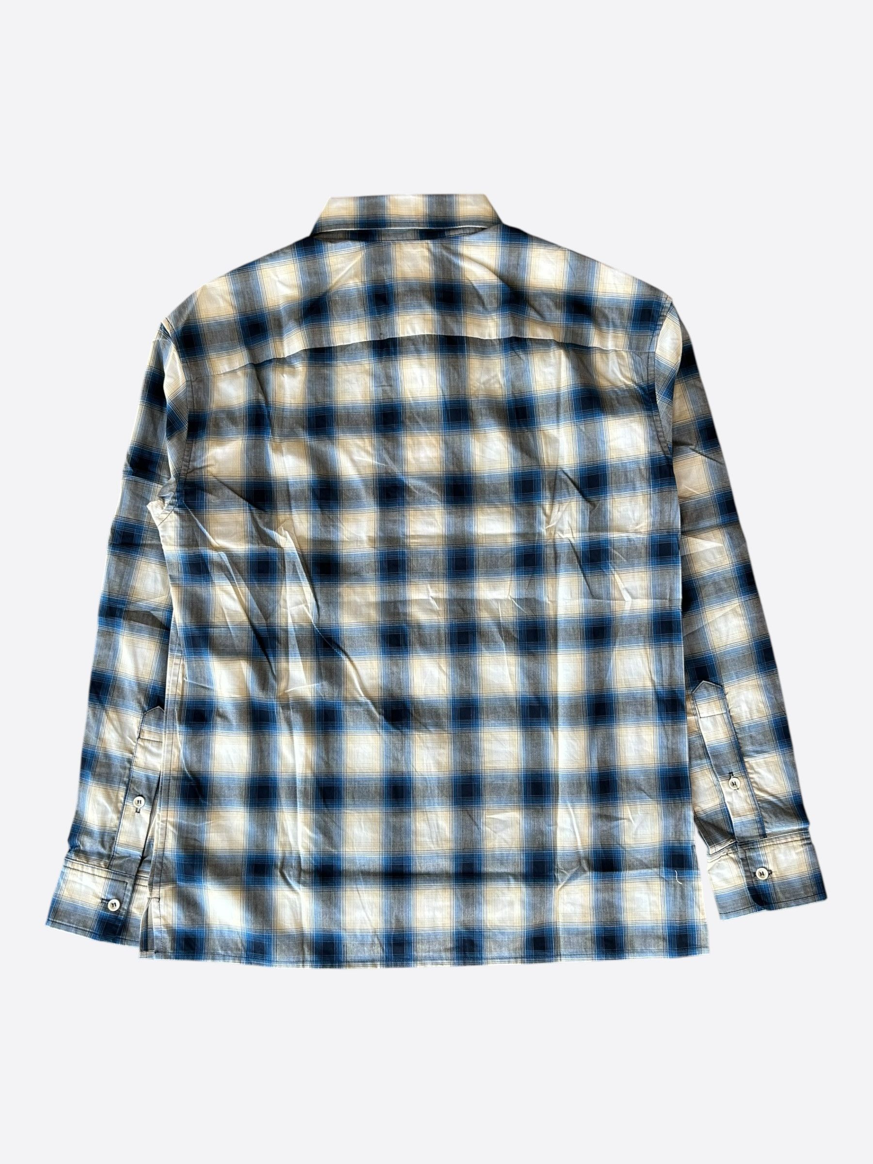Gallery Dept. Gallery Dept Navy Plaid Dre Button Up Shirt Size US S / EU 44-46 / 1 - 2 Thumbnail