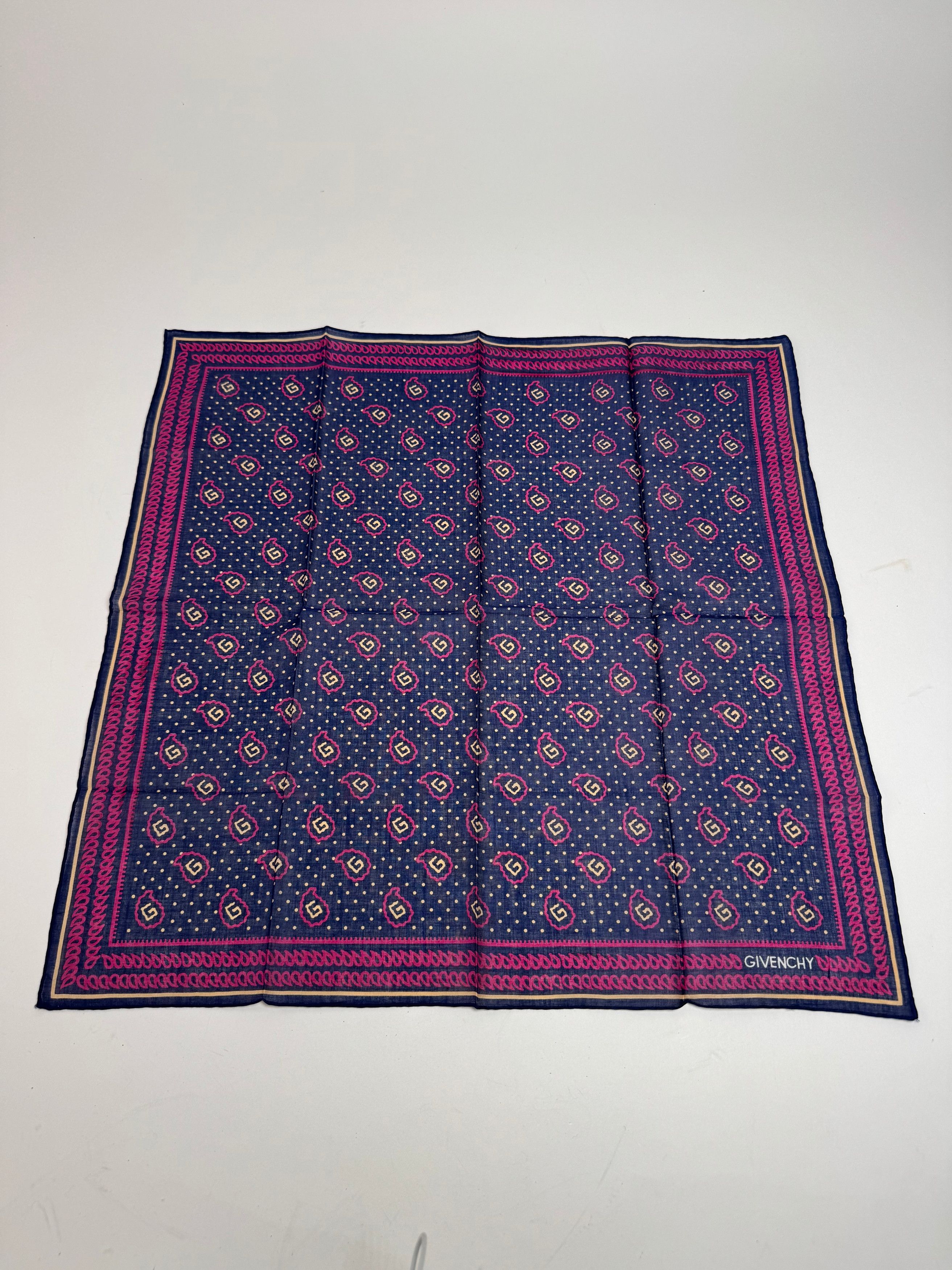 Givenchy Vintage Scarf Purple Size ONE SIZE - 1 Thumbnail